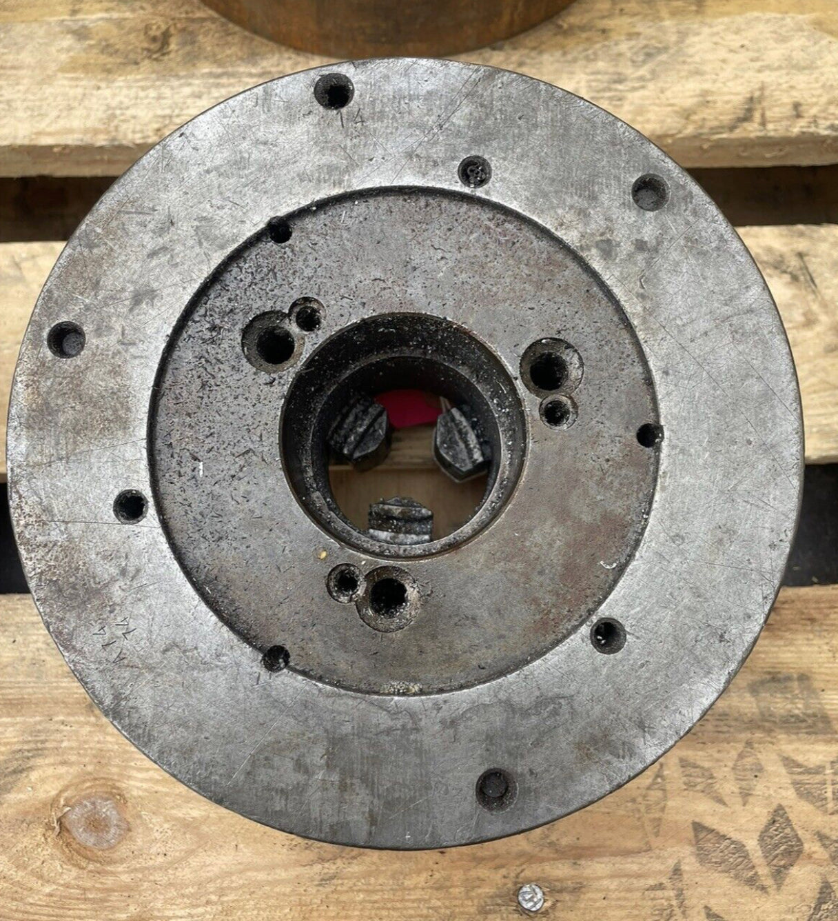 8" x 3.5" 3 Jaw LATHE CHUCK, SUIT BOXFORD, COLCHESTER CENTERING ZEATZ (CH2)