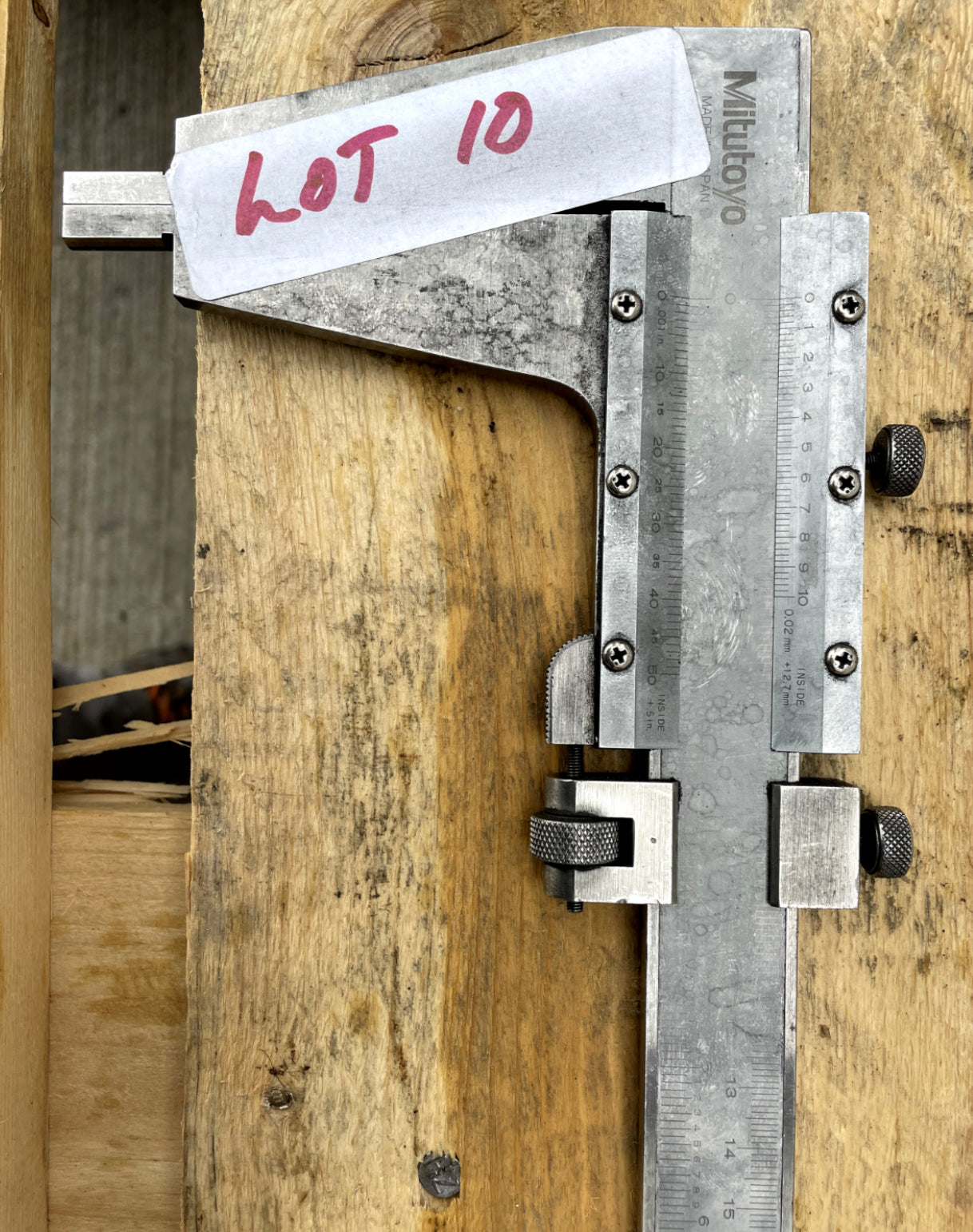 Mitutoyo Vernier - 60cm 24” Fine Adjustment Vernier Calliper (lot 10)