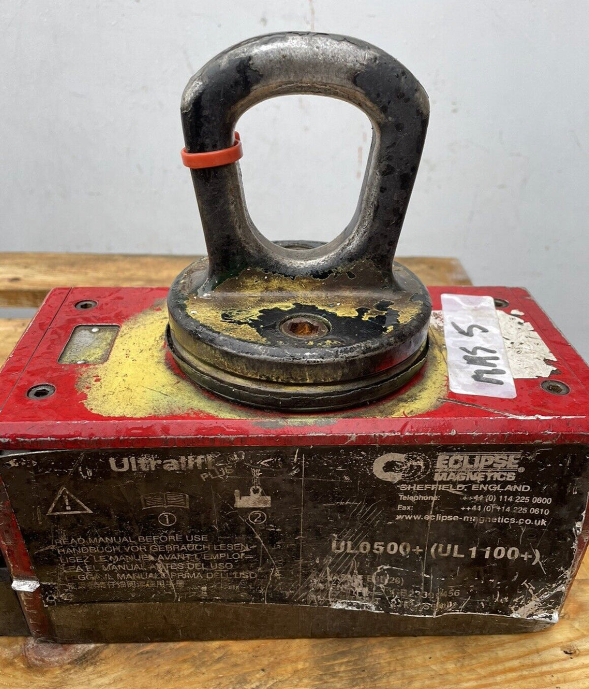 ECLIPSE ULO- 500Kg Steel Magnetic Lifter Heavy Duty Crane Hoist Lifting Magnet