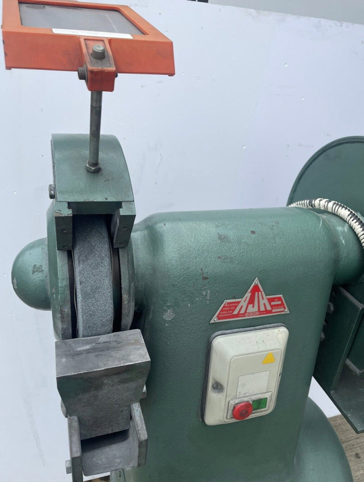 Industrial Grinder Floor Standing - metal workshop - 3  phase - AJH BISON