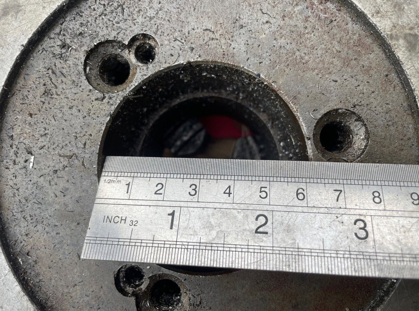 8" x 3.5" 3 Jaw LATHE CHUCK, SUIT BOXFORD, COLCHESTER CENTERING ZEATZ (CH2)