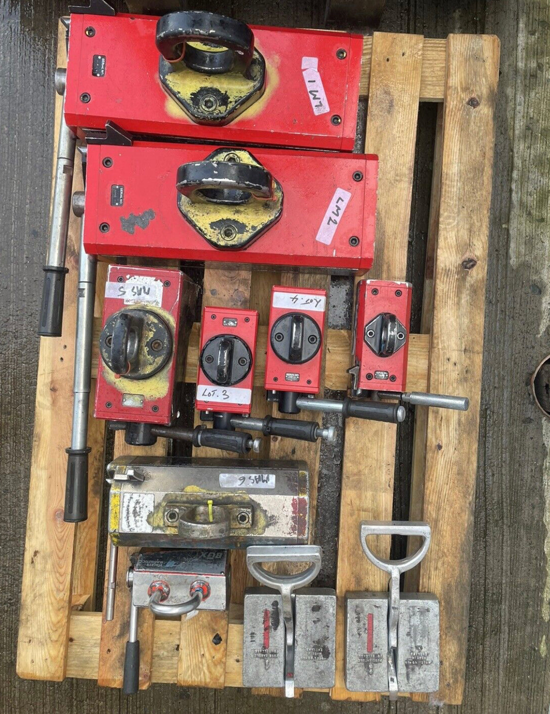 ECLIPSE ULO- 500Kg Steel Magnetic Lifter Heavy Duty Crane Hoist Lifting Magnet