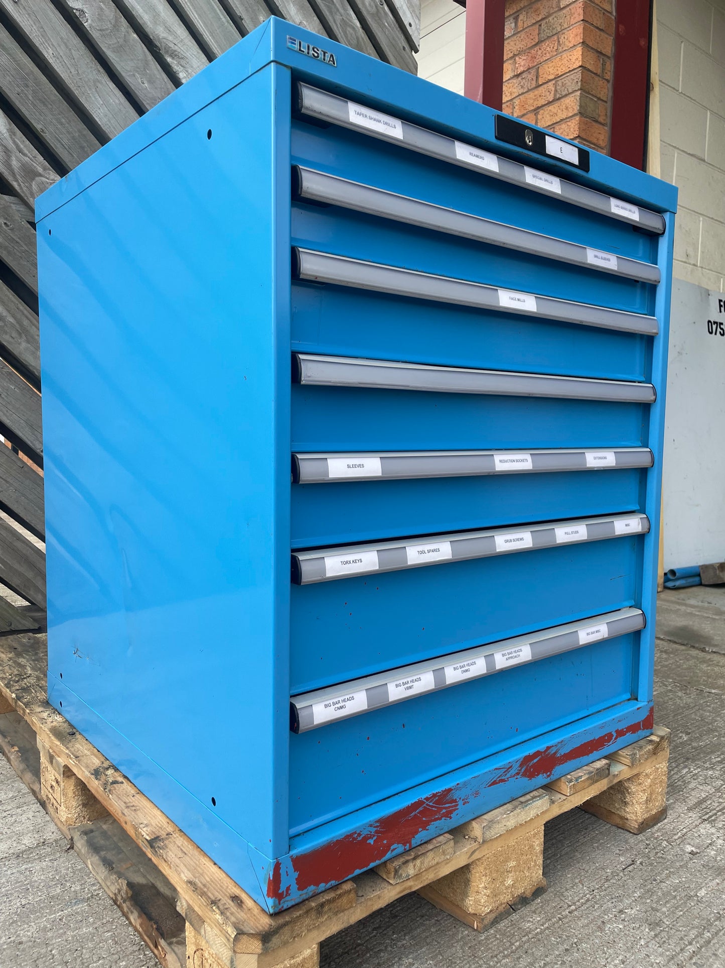 Lista Roller Bearing 7 Drawer Tool Cabinet (E)