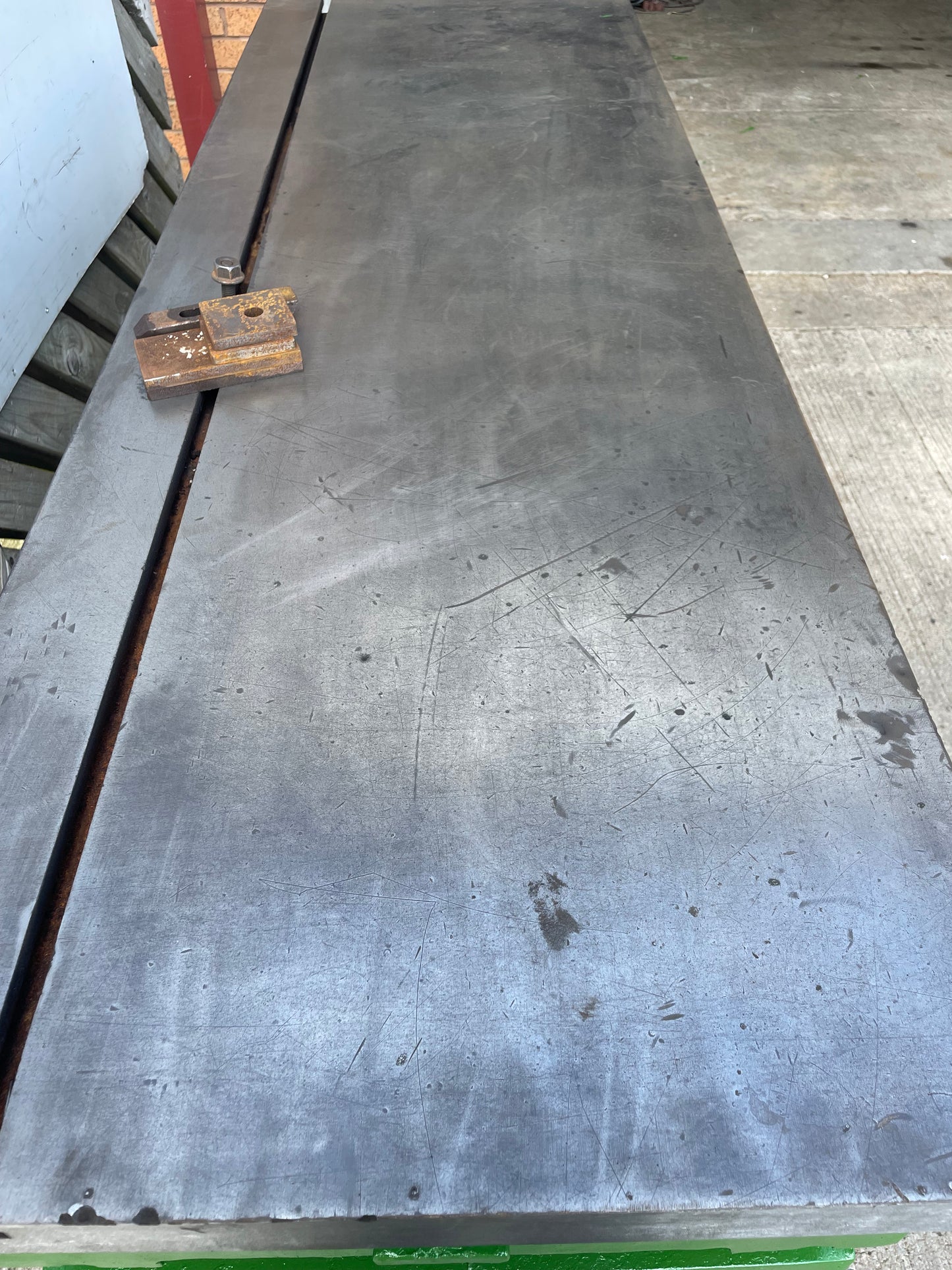 Engineers Cast Iron Surface Plate Setting Out Table