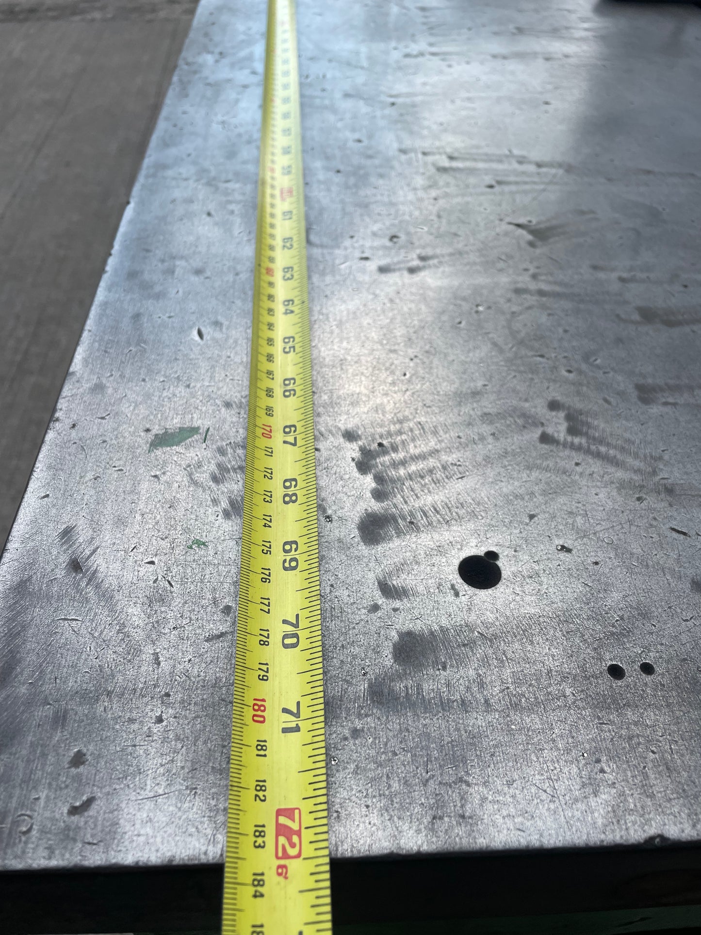 Engineers Cast Iron Surface Plate Setting Out Table