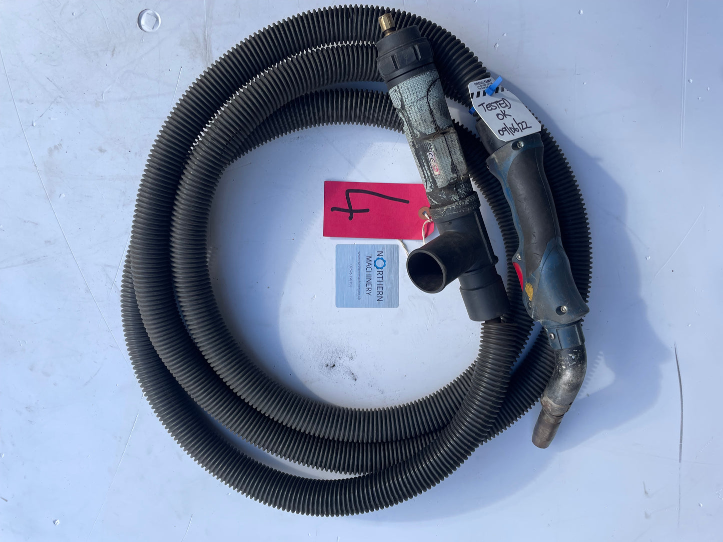 BINZEL Fume Extraction MB25 Euro Connection Mig Welding Torch (Lot 4)