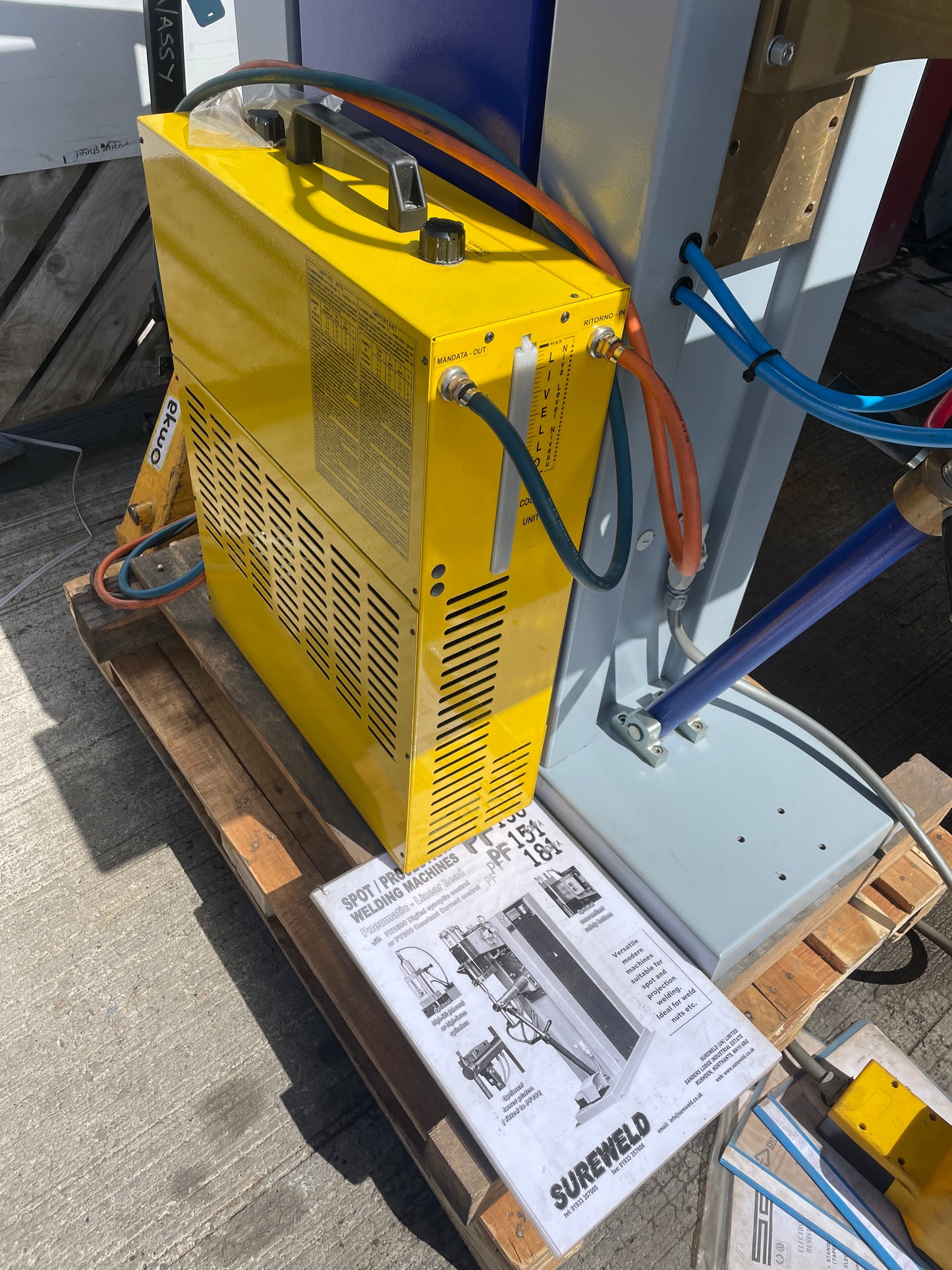 Spot welding machine PF 181 - 80 kva Resistance Spot Welder - 2017 water cooled