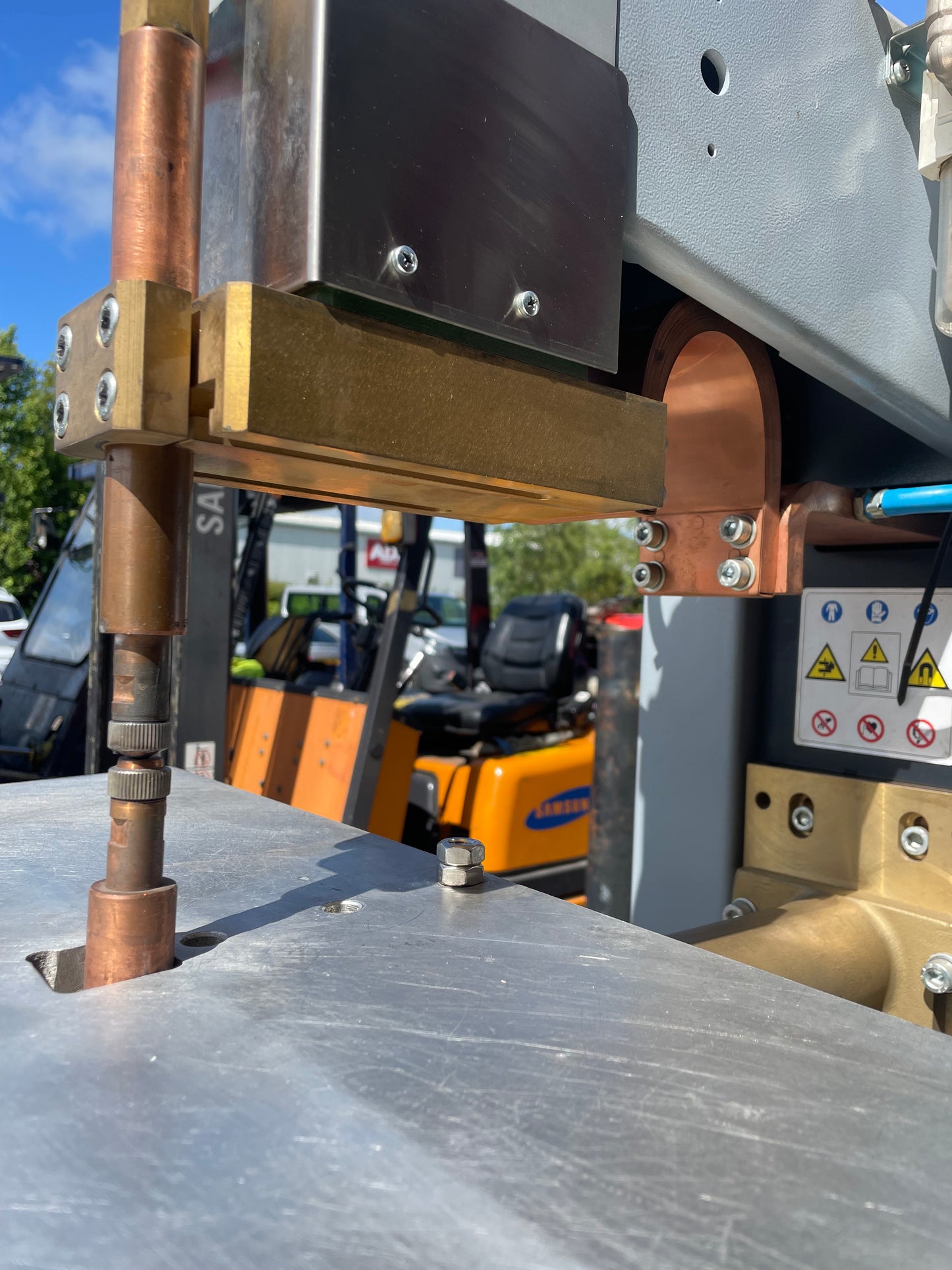 Spot welding machine PF 181 - 80 kva Resistance Spot Welder - 2017 water cooled