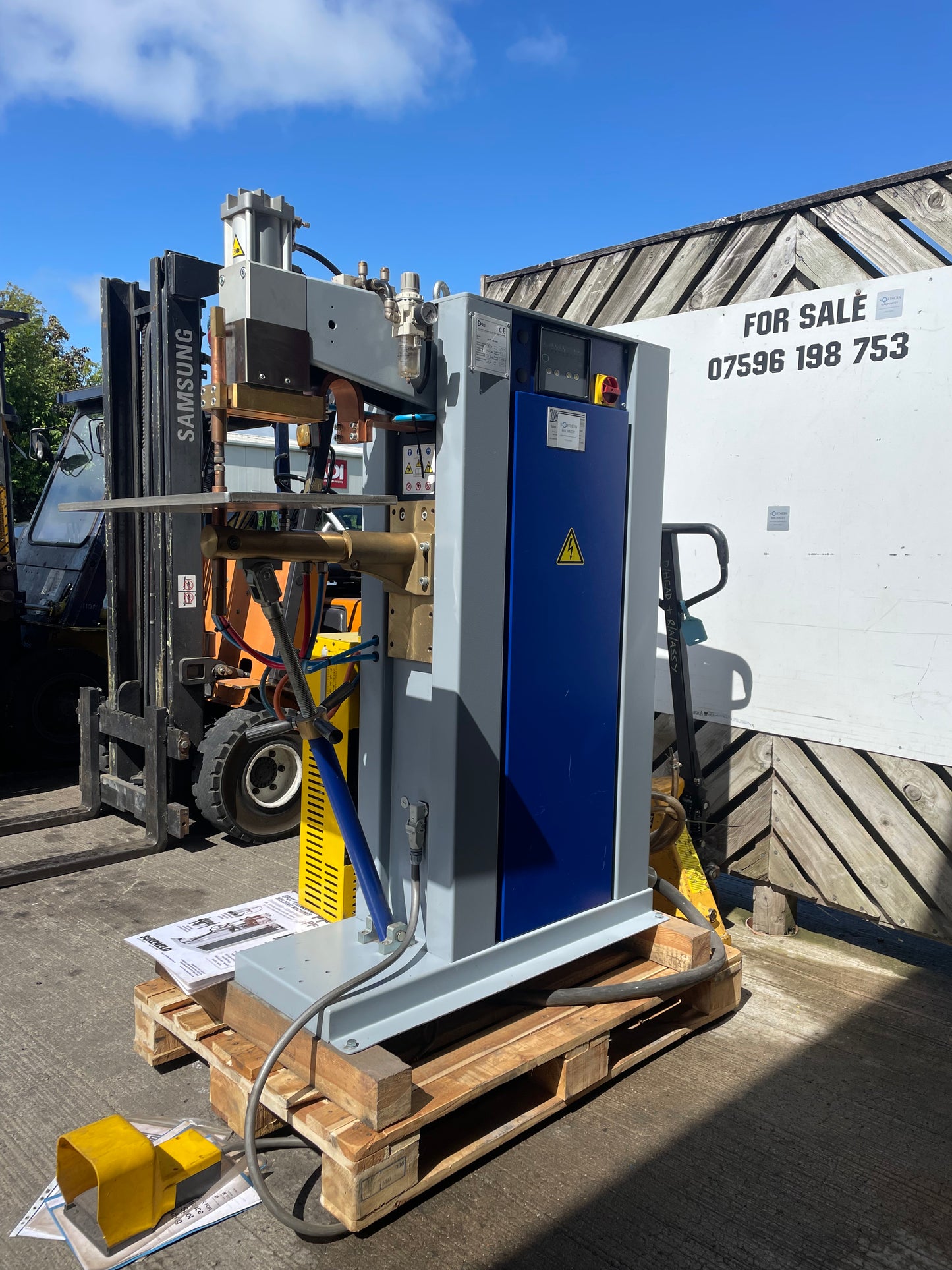 Spot welding machine PF 181 - 80 kva Resistance Spot Welder - 2017 water cooled