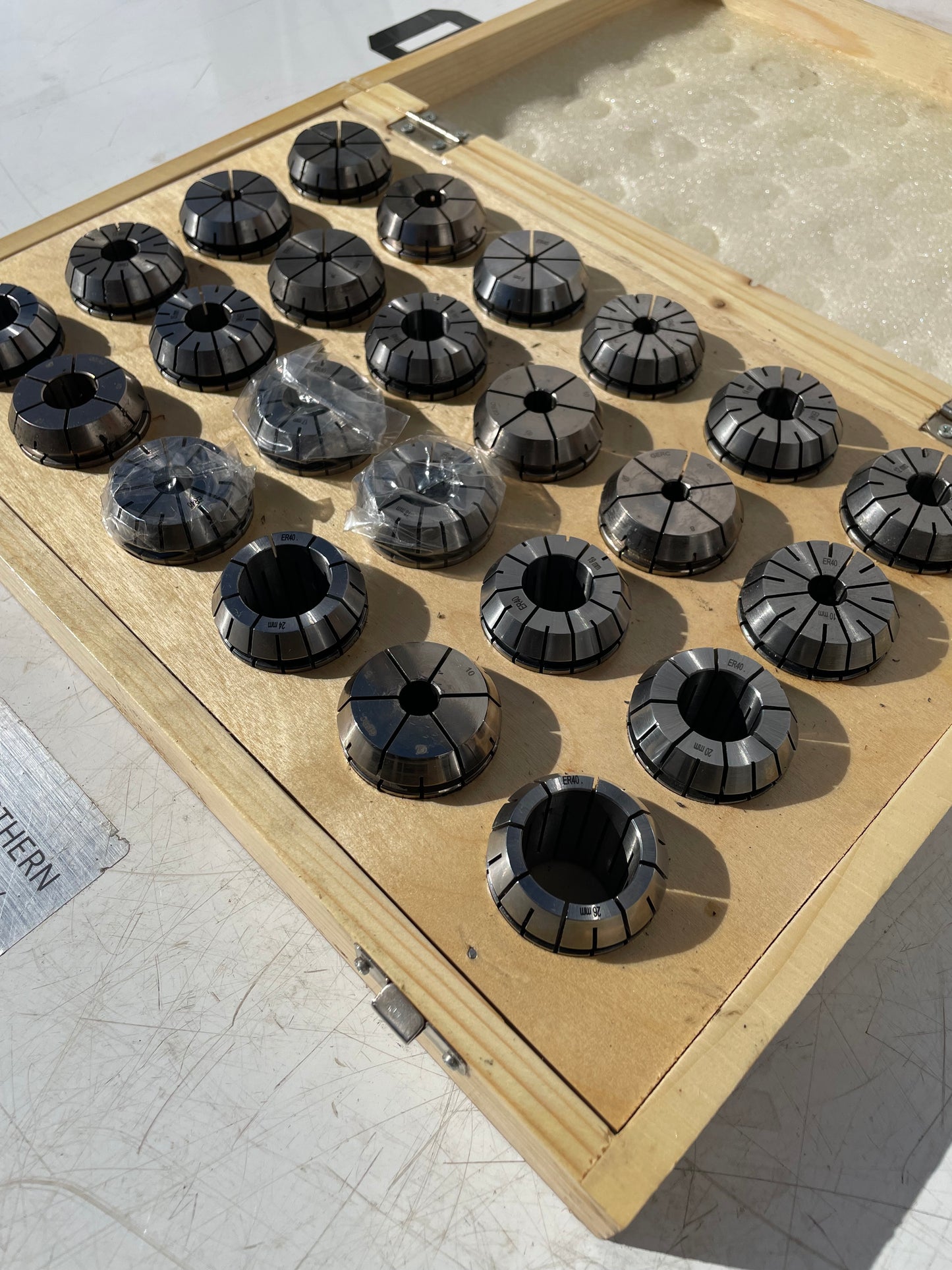 ER40 Collets - Metric Collects in box  - CNC MILLING TOOLING