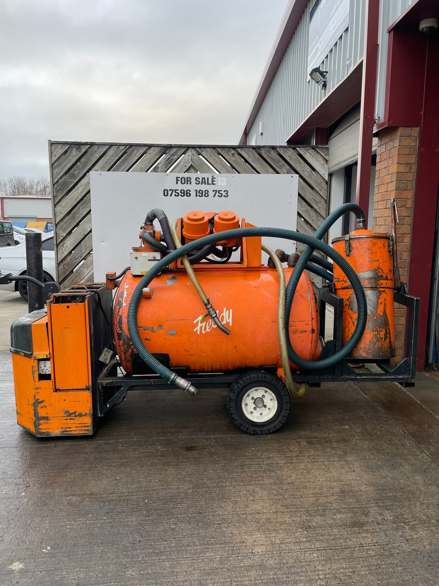 Freddy Sucker Coolant Wet Commercial Vacuum  Cutting Fluid Lathe -READ ADD ✔️
