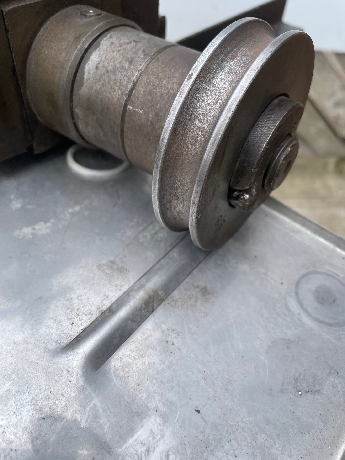 CMZ 8 Bead roller / Jenny rolls / hand swager - Sheet Metal Fabrication