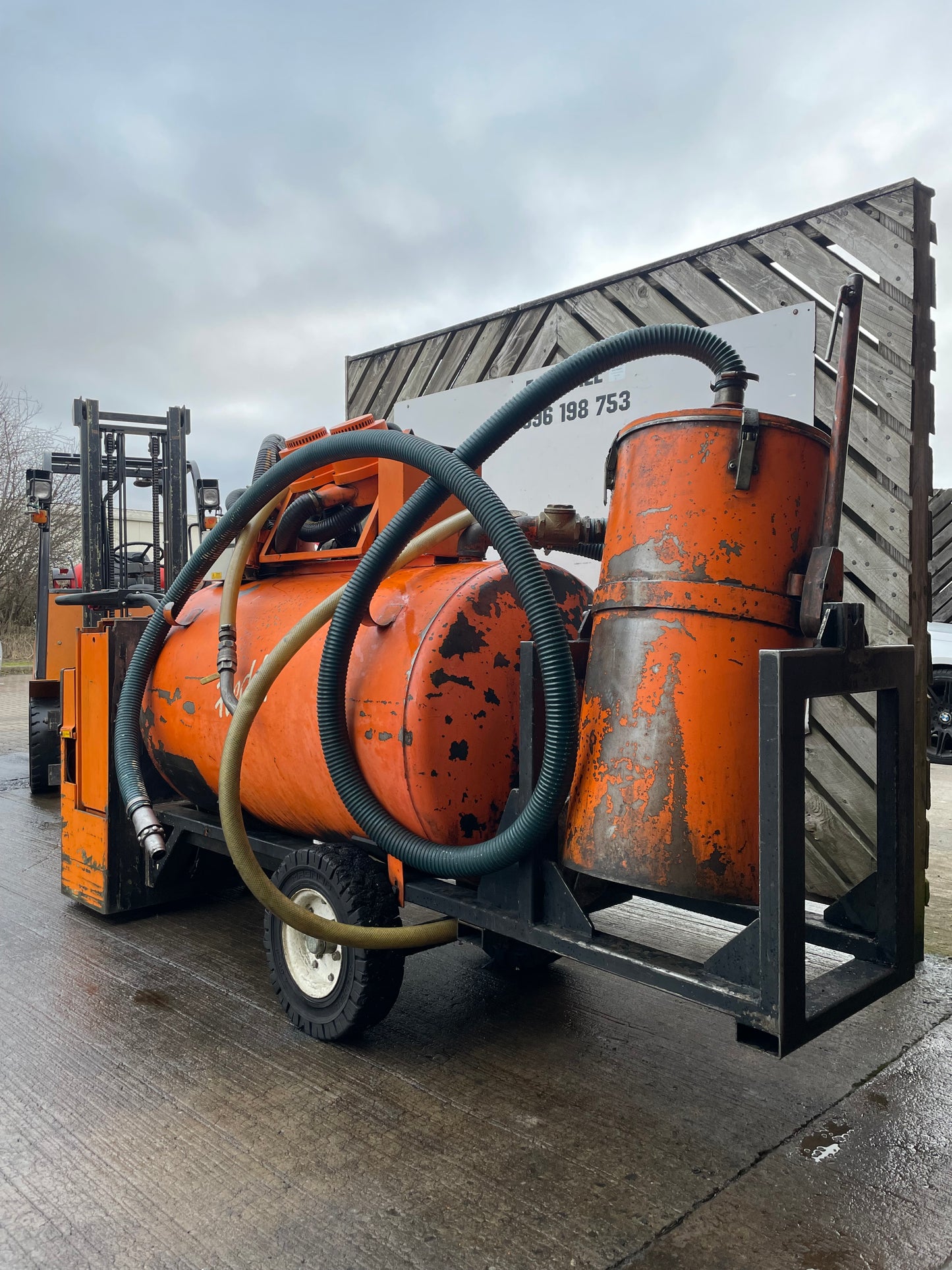 Freddy Sucker Coolant Wet Commercial Vacuum  Cutting Fluid Lathe -READ ADD ✔️