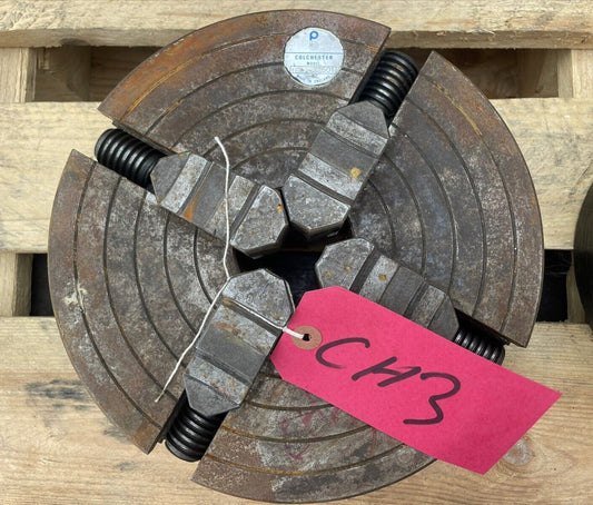 Colchester 10” Independent 4 Jaw Chuck M300 Student Master Pratt (CH3)