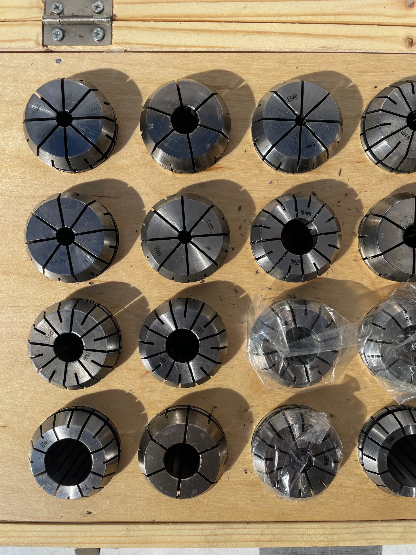 ER40 Collets - Metric Collects in box  - CNC MILLING TOOLING