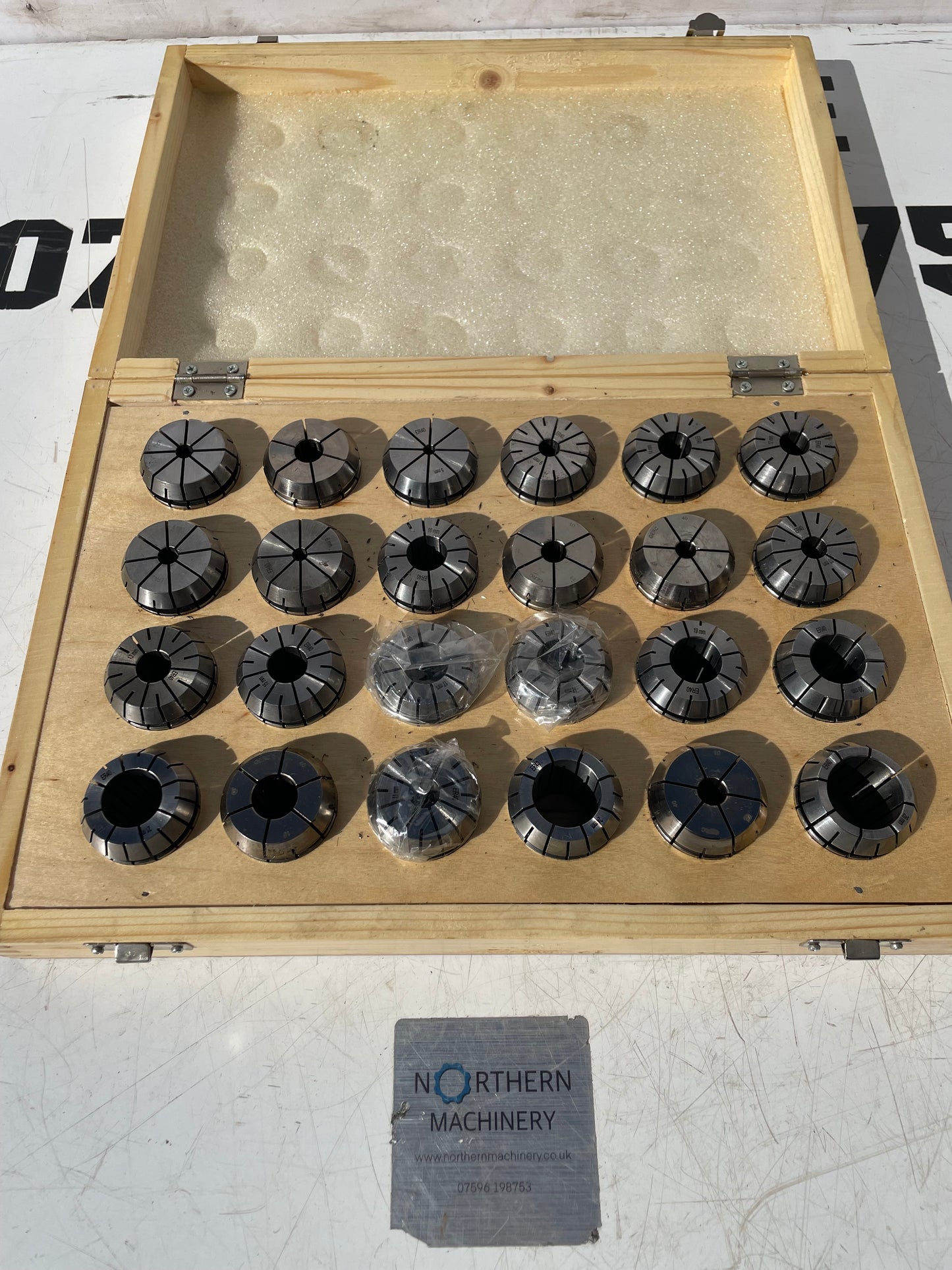 ER40 Collets - Metric Collects in box  - CNC MILLING TOOLING