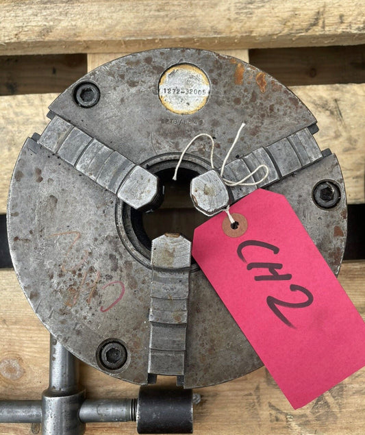 8" x 3.5" 3 Jaw LATHE CHUCK, SUIT BOXFORD, COLCHESTER CENTERING ZEATZ (CH2)