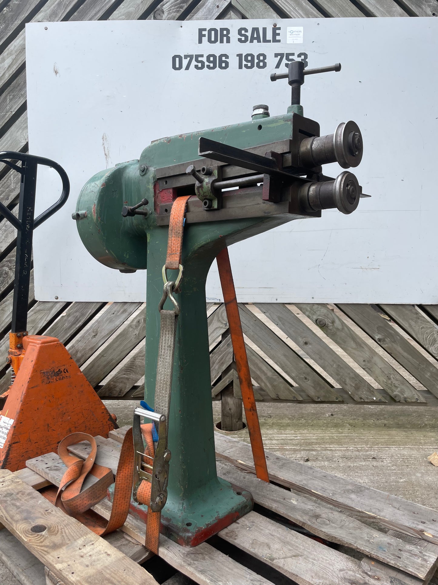 CMZ 8 Bead roller / Jenny rolls / hand swager - Sheet Metal Fabrication