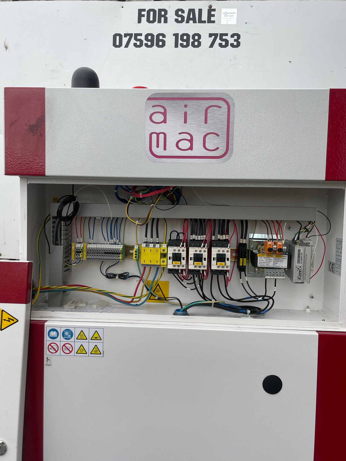 Gardner Denver ESM 15 Air Compressor  6455 Load Hours 15KW -