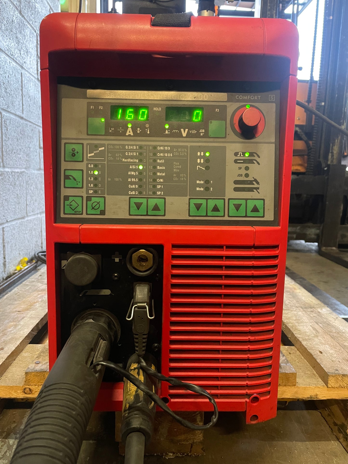 FRONIUS TRANS SYNERGIC 2700 PULSE MIG WELDER Tig & Stick Functions 415V- VIDEO !