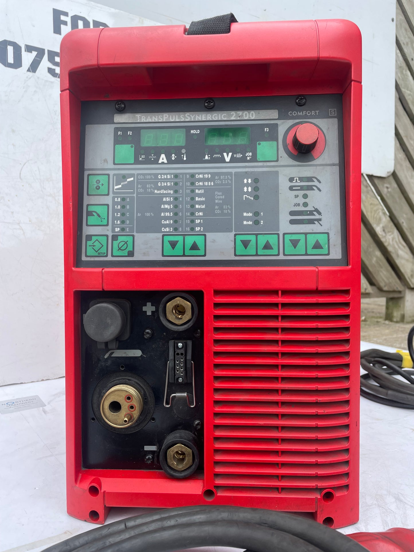 FRONIUS TRANS SYNERGIC 2700 PULSE MIG WELDER Tig & Stick Functions 415V- VIDEO !