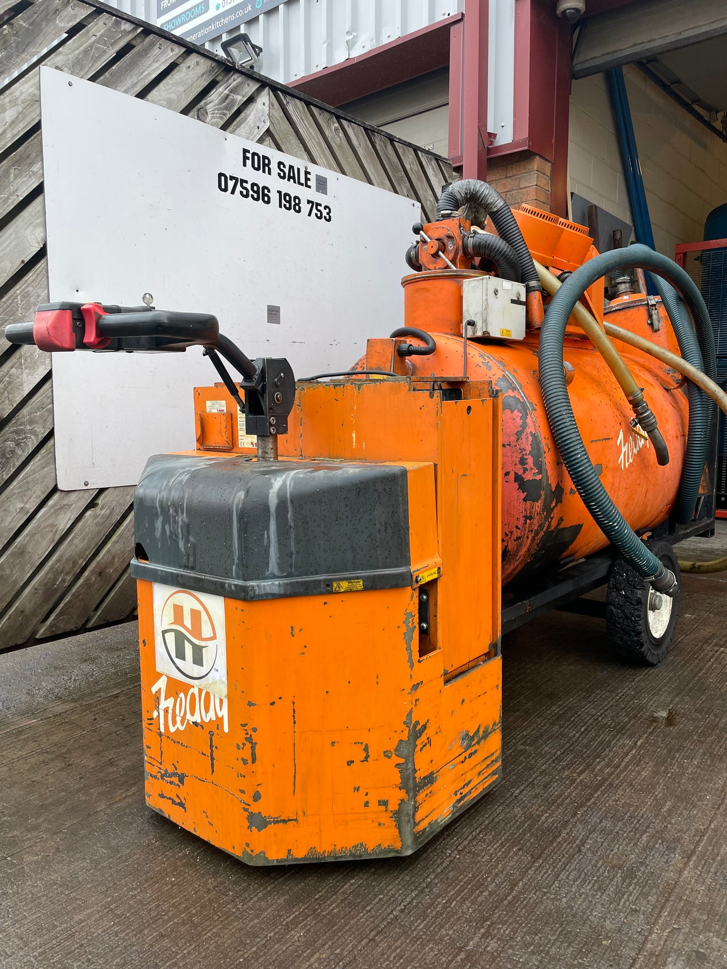 Freddy Sucker Coolant Wet Commercial Vacuum  Cutting Fluid Lathe -READ ADD ✔️