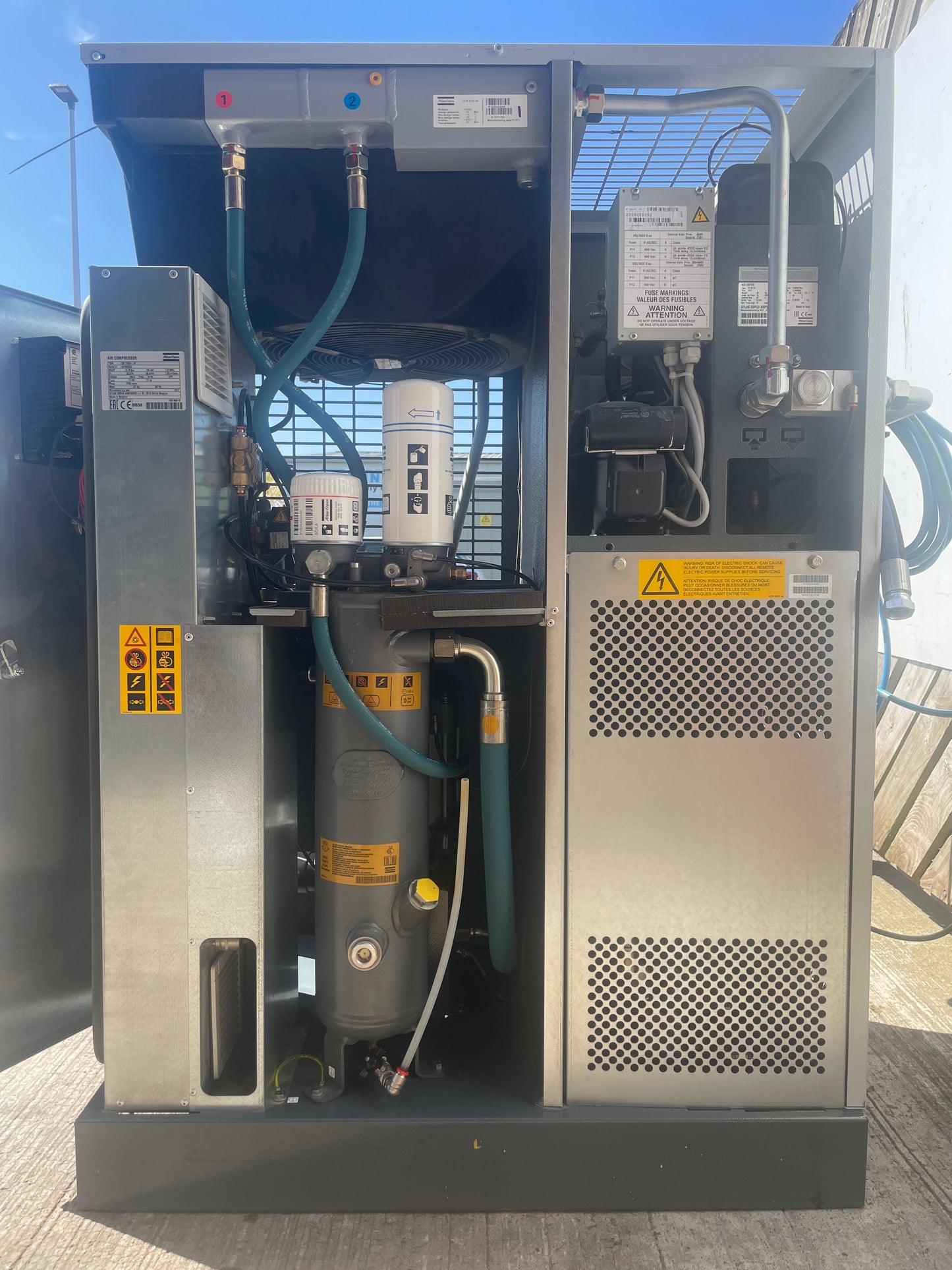 Atlas Copco GA11VSD+FF  Compressor - Atlas Air Receiver - Atlas Air Drier & More