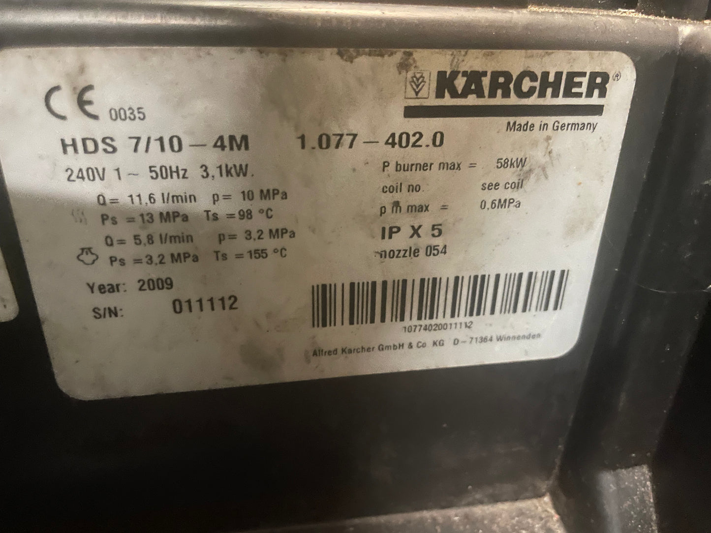 Karcher Steam Cleaner