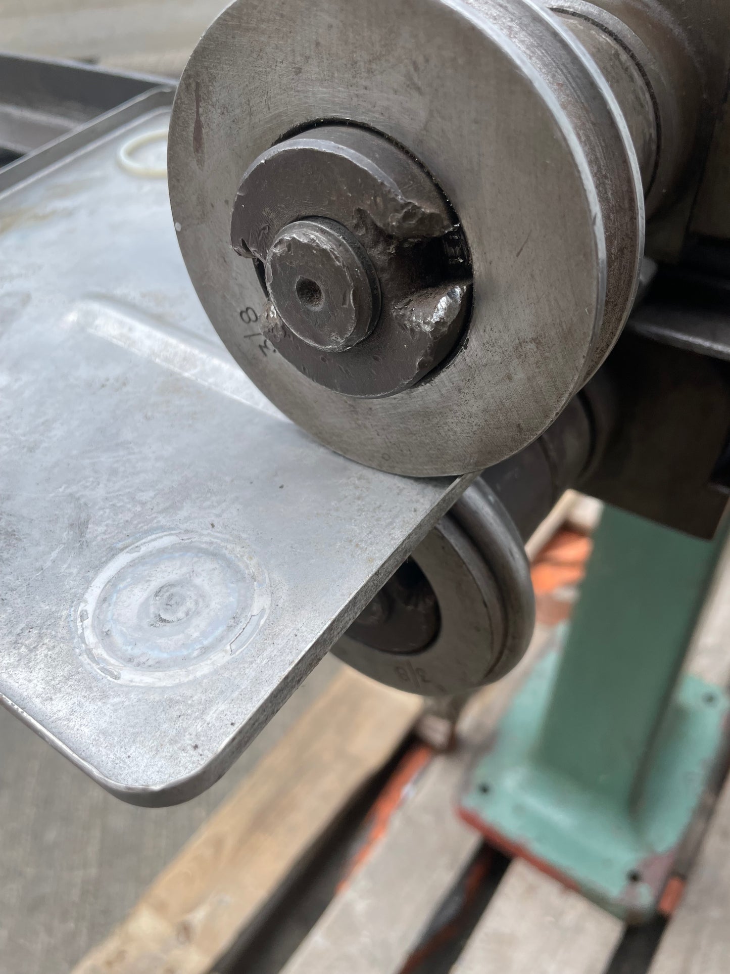 CMZ 8 Bead roller / Jenny rolls / hand swager - Sheet Metal Fabrication