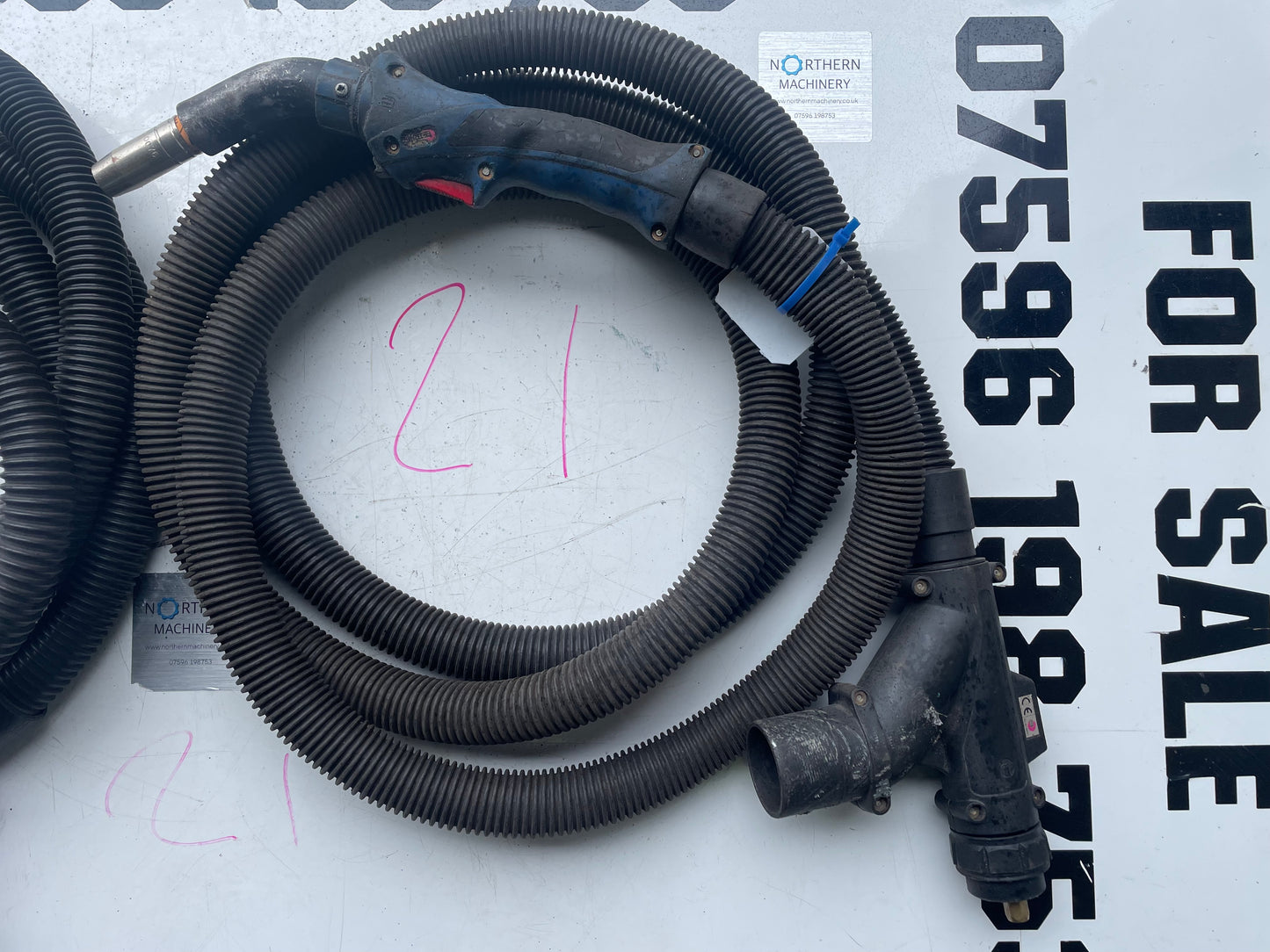 Benzell Extraction Euro Fitting Torch Mig  X 2 Lot (21)
