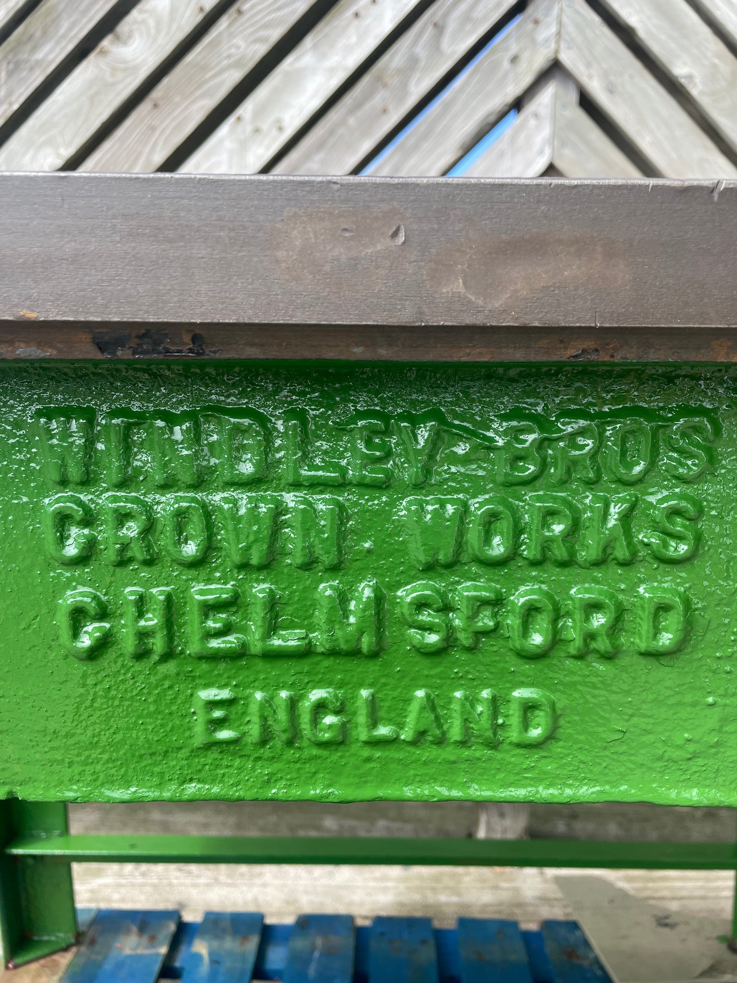 Engineers Cast Iron Surface Plate Setting Out Table