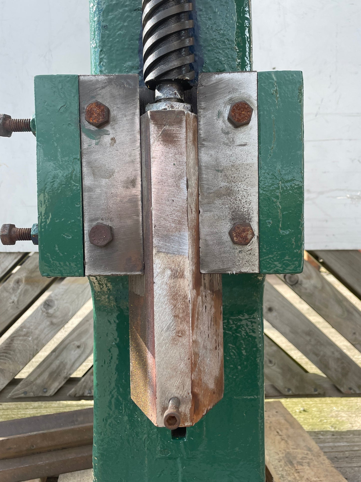 Sweeney and blocksidge fly press  136 Tall X 40cm Opening- throat moves freely