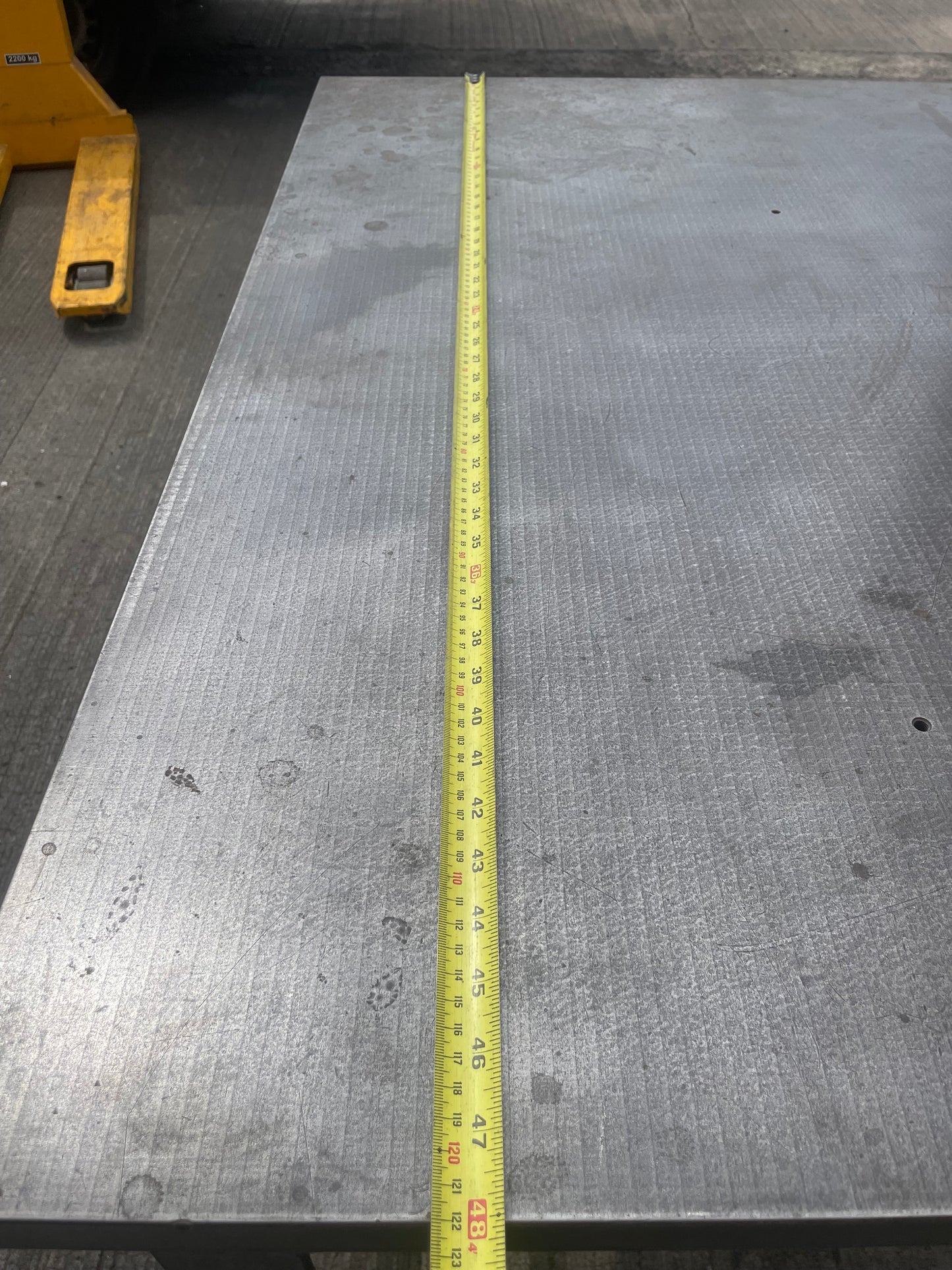 CROWN Cast Iron Engineers Surface Table marking out table - welding table