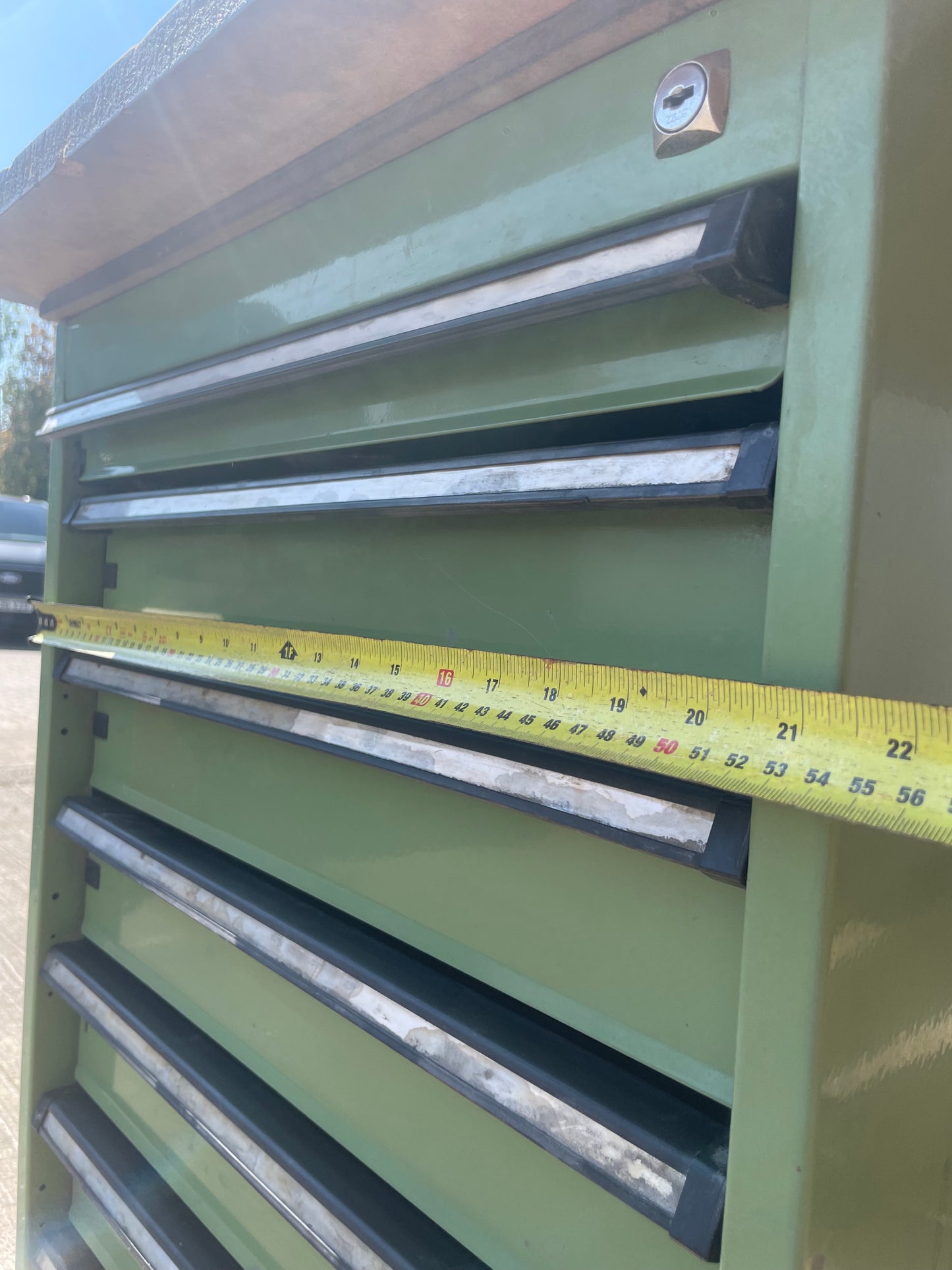 7 DRAWER TOOL CABINET - ENGINEERING INDUSTRIAL TOOLING CABINET - DEXION BOT ?