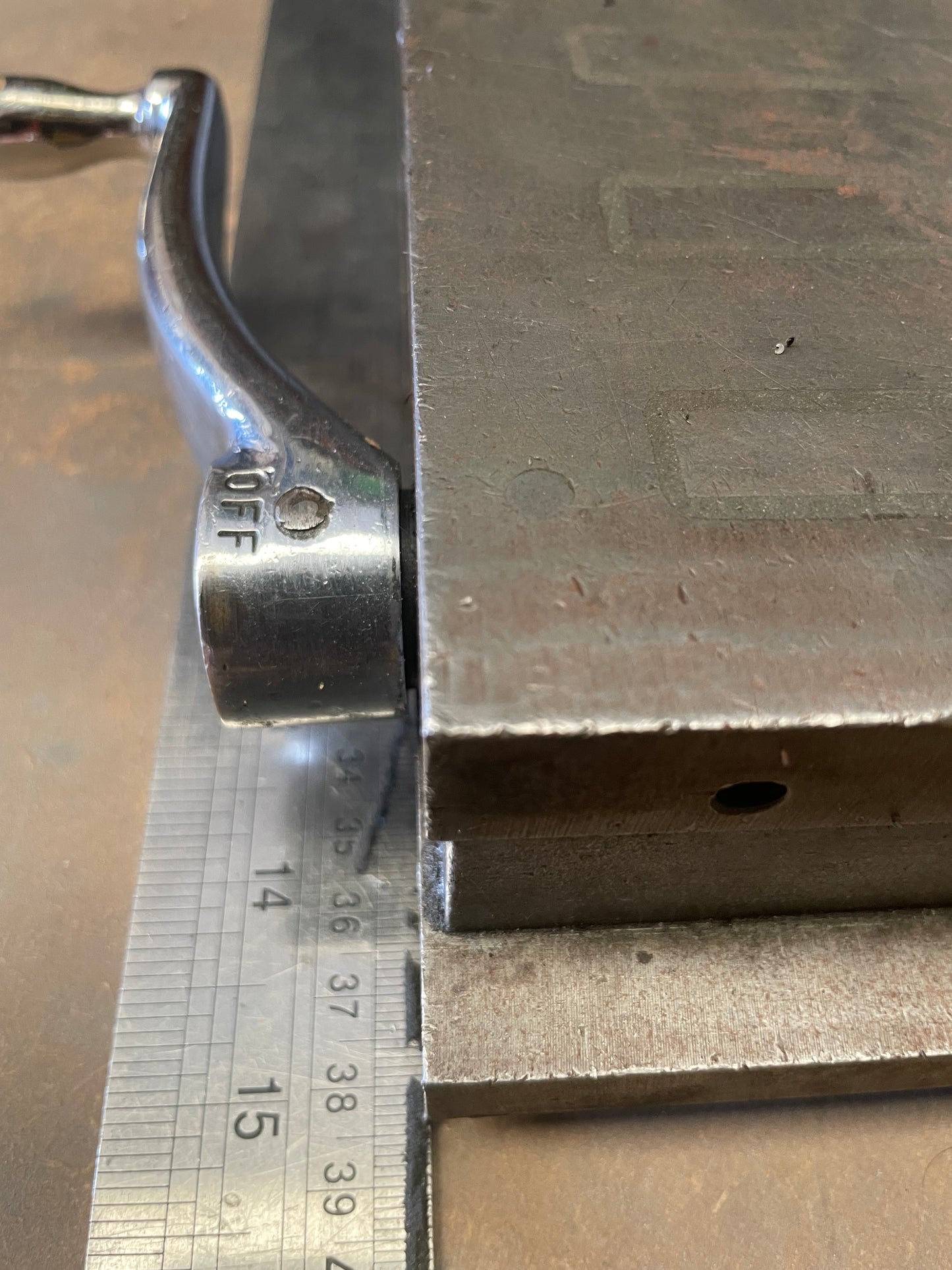 OLD SCHOOL QUALITY ENGINEERING MAGNETIC CHUCK TABLE POS ECLIPSE ?