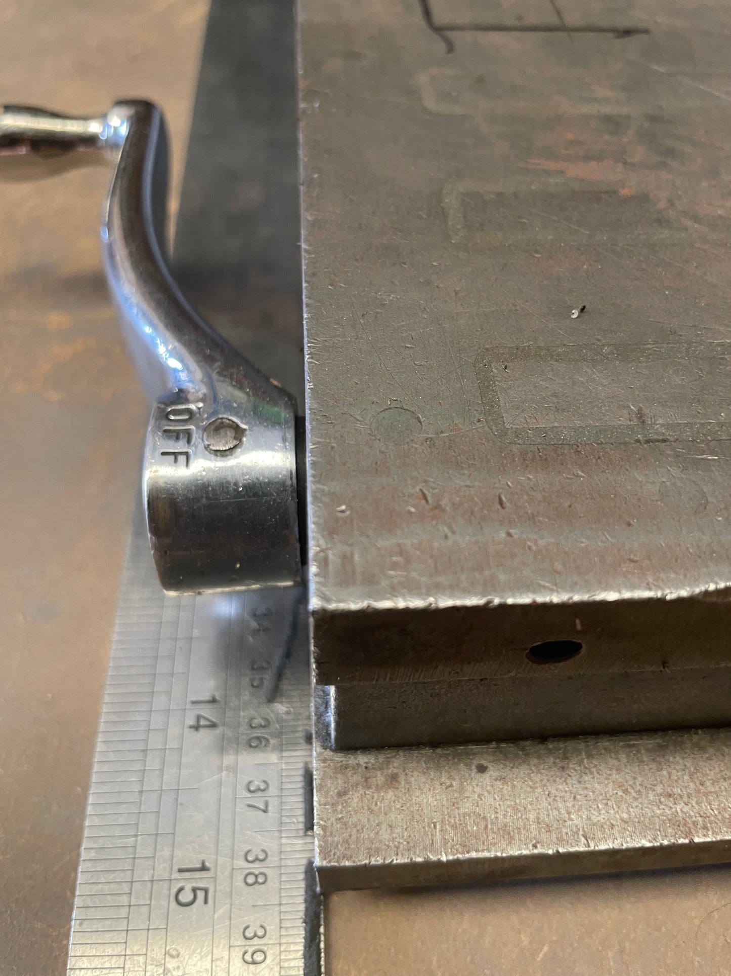 OLD SCHOOL QUALITY ENGINEERING MAGNETIC CHUCK TABLE POS ECLIPSE ?