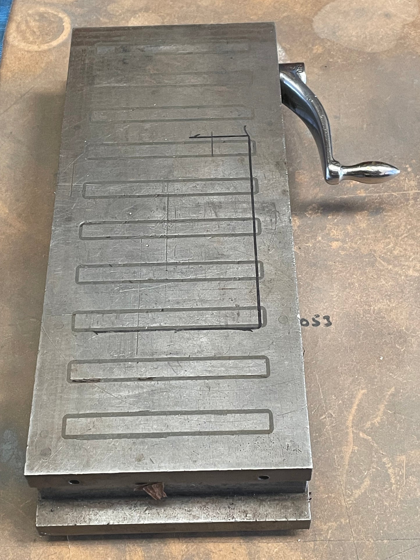 OLD SCHOOL QUALITY ENGINEERING MAGNETIC CHUCK TABLE POS ECLIPSE ?