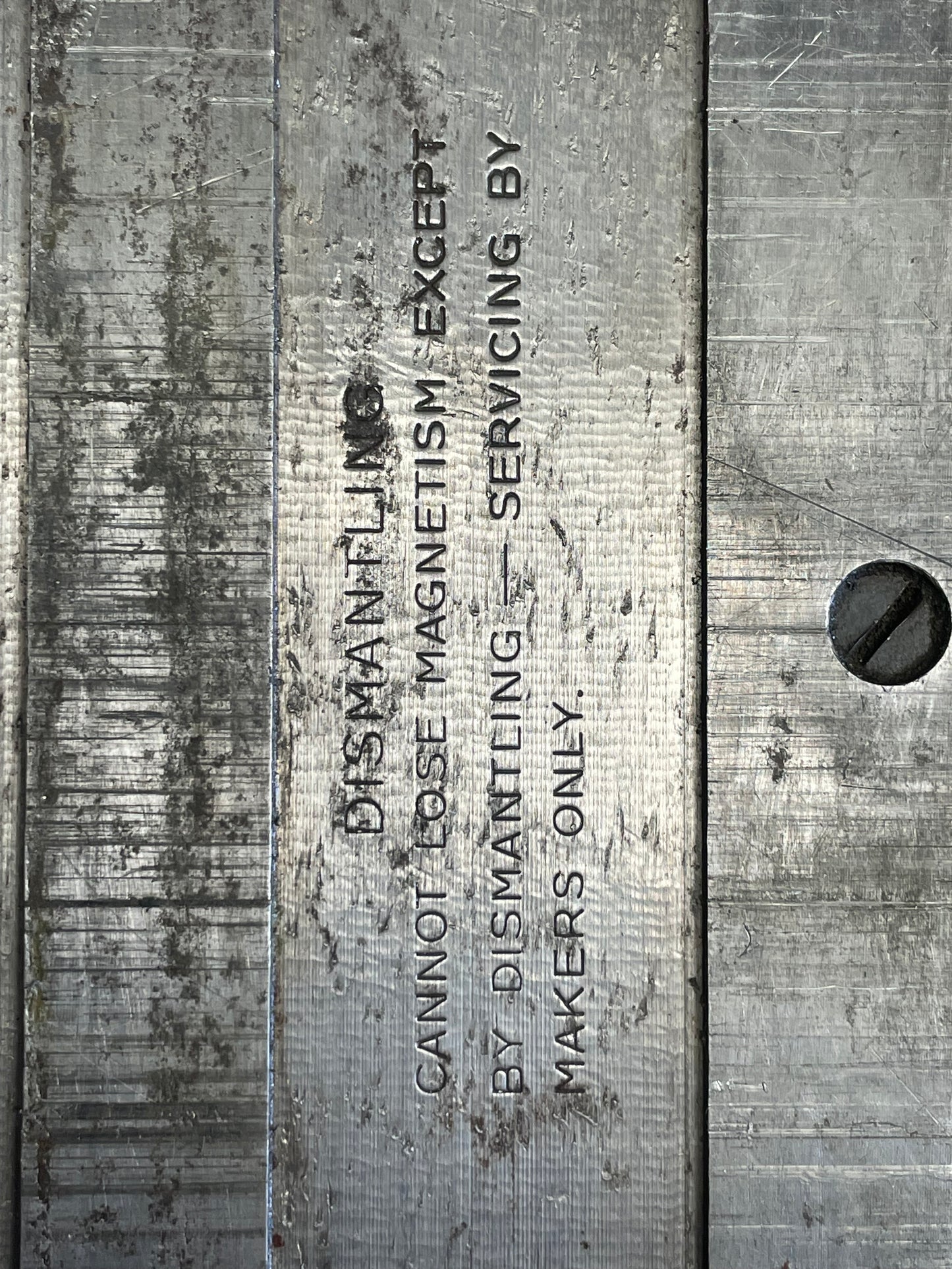OLD SCHOOL QUALITY ENGINEERING MAGNETIC CHUCK TABLE POS ECLIPSE ?