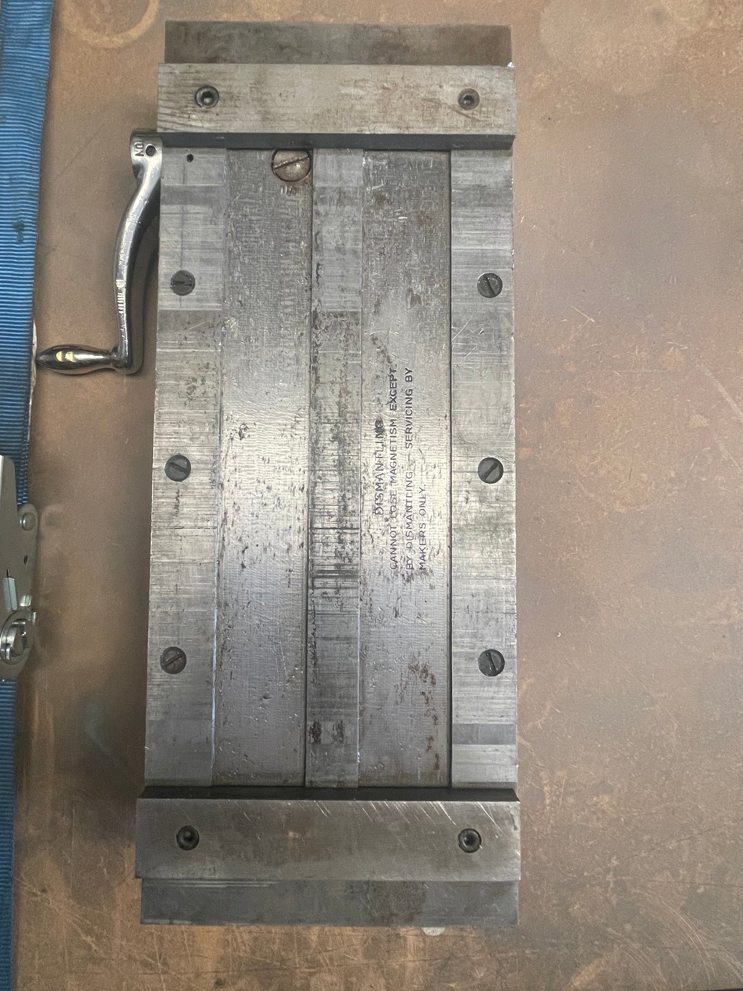 OLD SCHOOL QUALITY ENGINEERING MAGNETIC CHUCK TABLE POS ECLIPSE ?