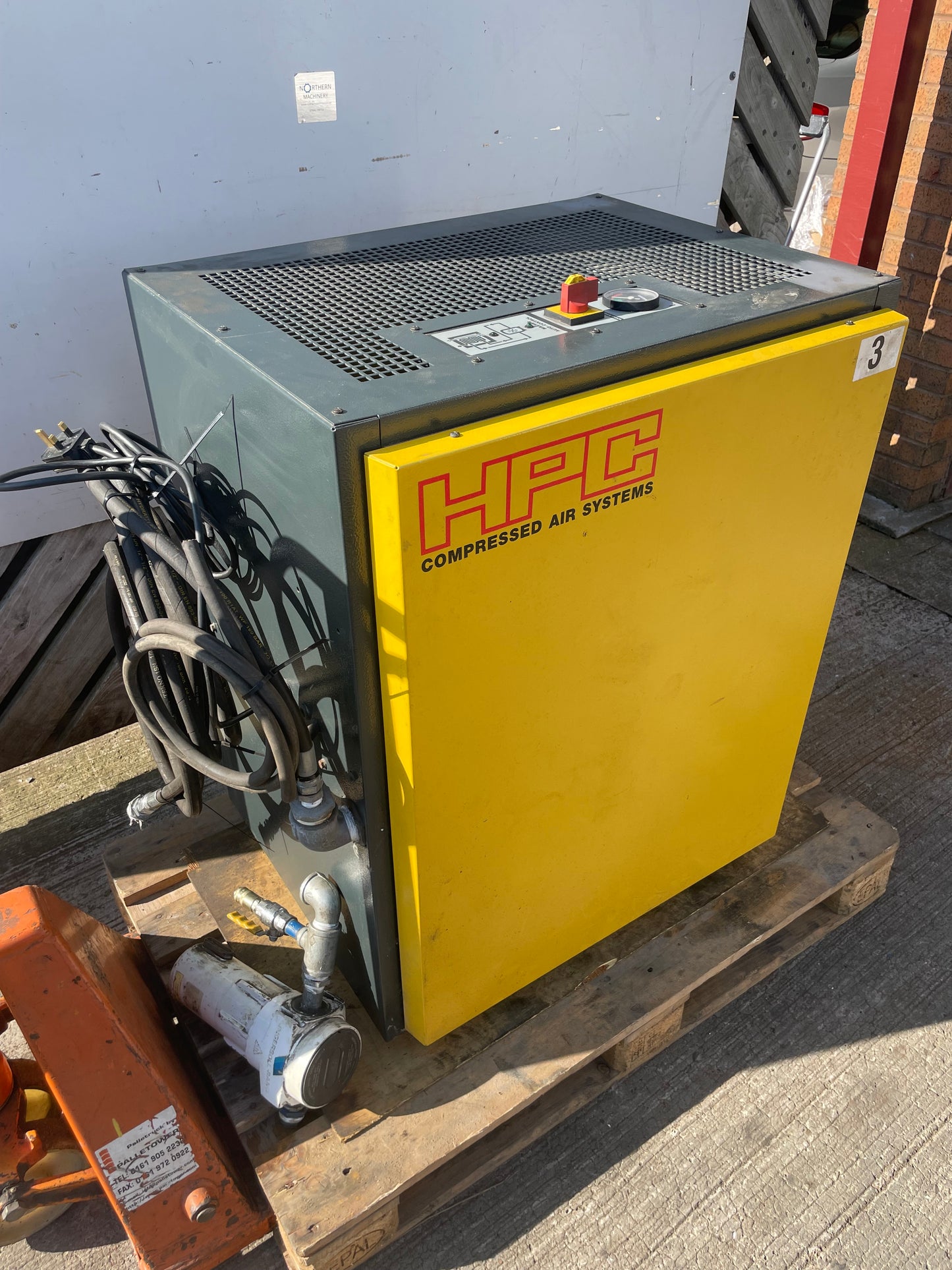 HPC TC 36 Compressed Air Refrigerated Dryer 240 Volt - 138CFM for Compress