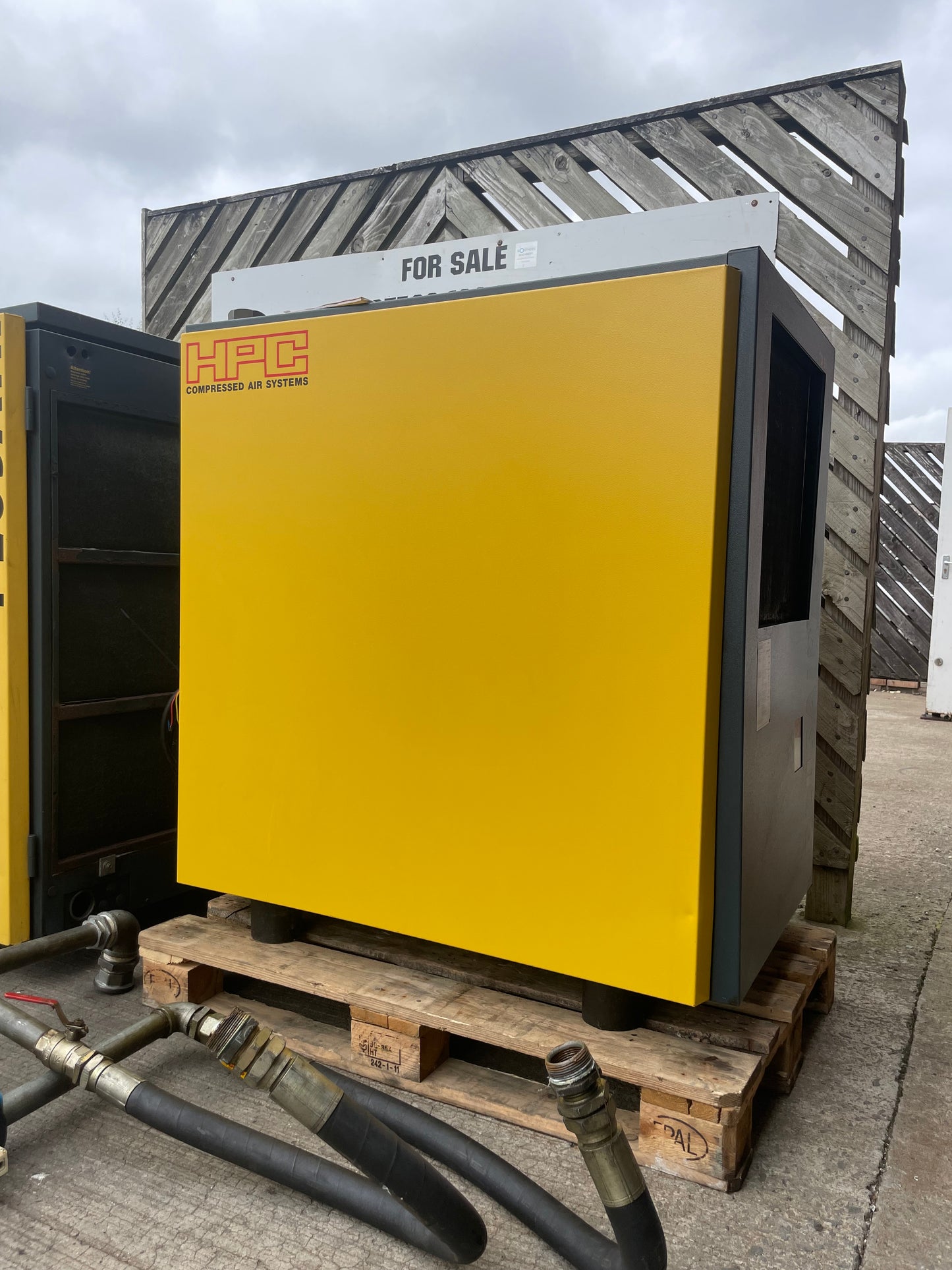 HPC Kaeser BS 61 Screw Compressor - 37 KW - 230 CFM & HPC TD 61 Air Drier -