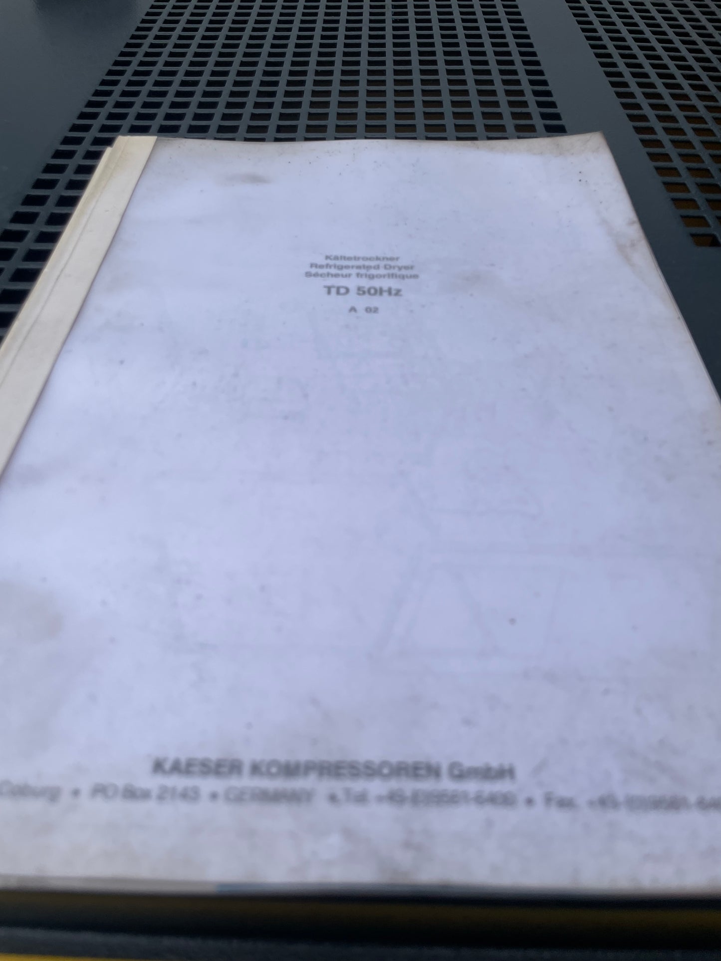 HPC Kaeser BS 61 Screw Compressor - 37 KW - 230 CFM & HPC TD 61 Air Drier -