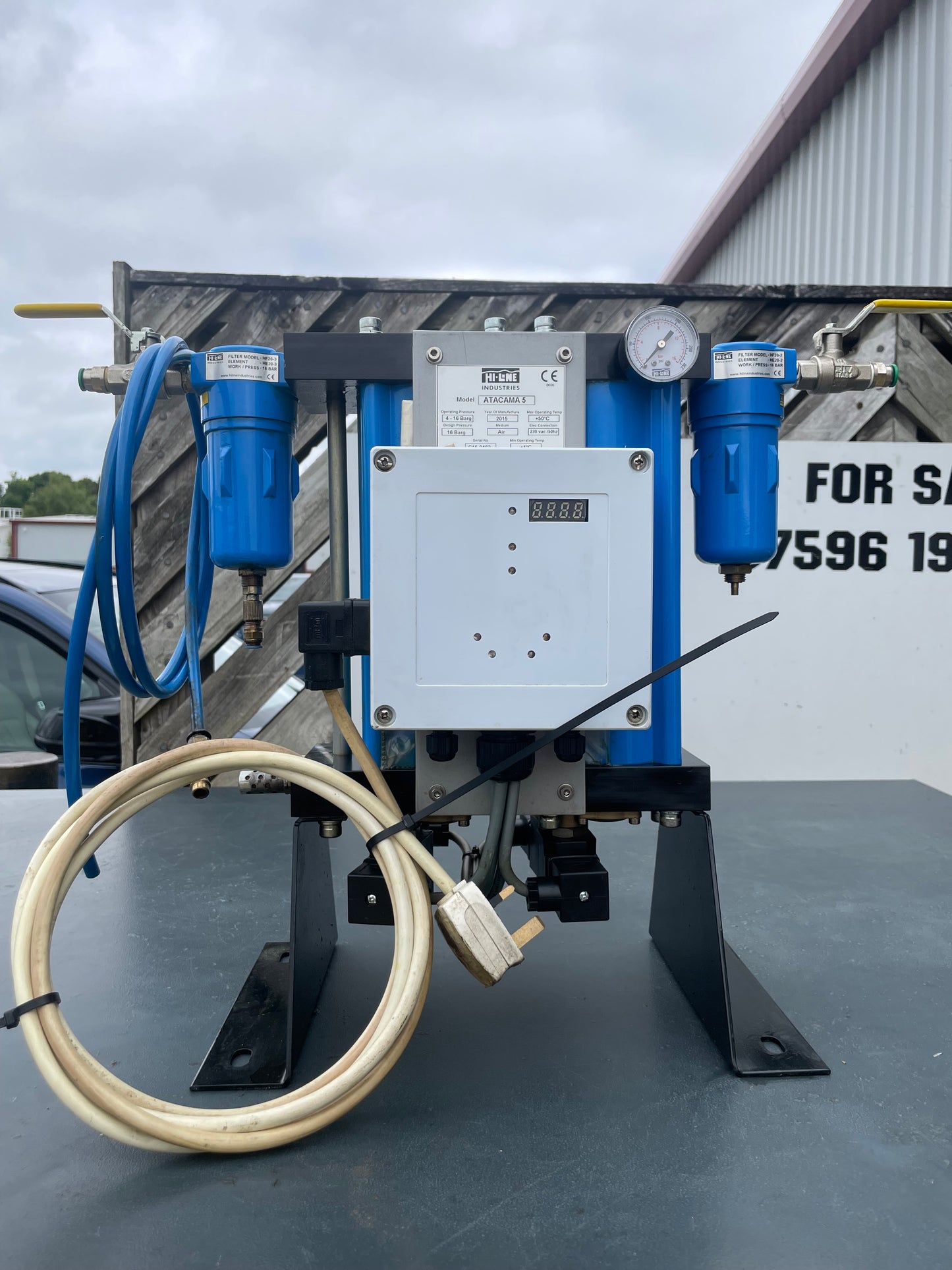 HI-LINE Atacama 5 - 5 cfm Desiccant, Adsorption Air Dryer