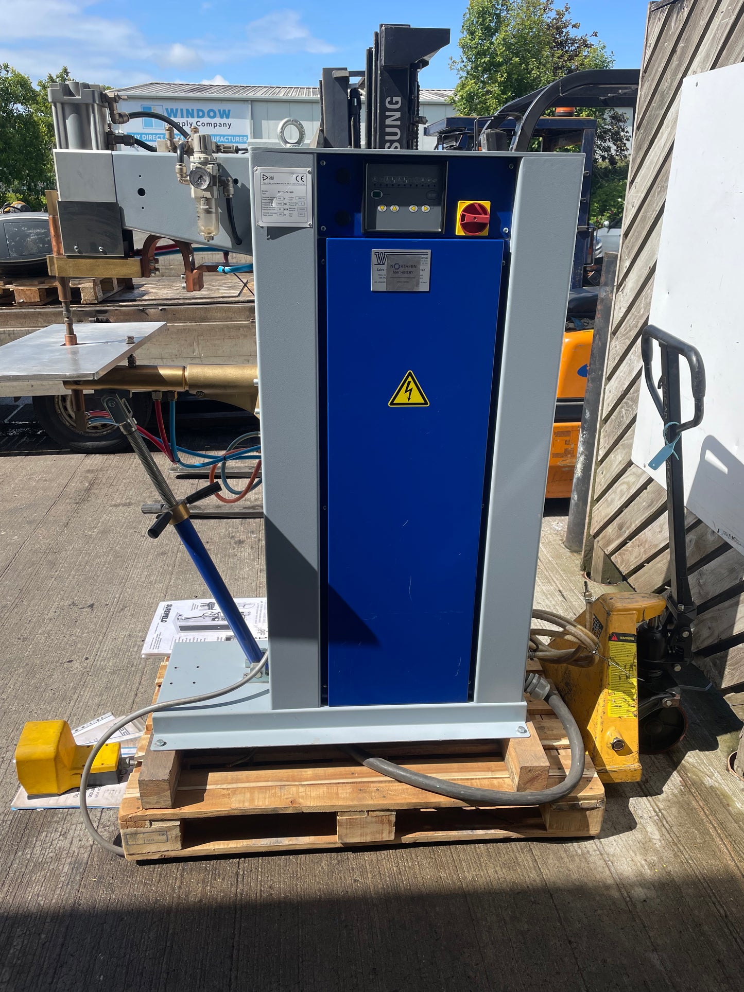 Spot welding machine PF 181 - 80 kva Resistance Spot Welder - 2017 water cooled