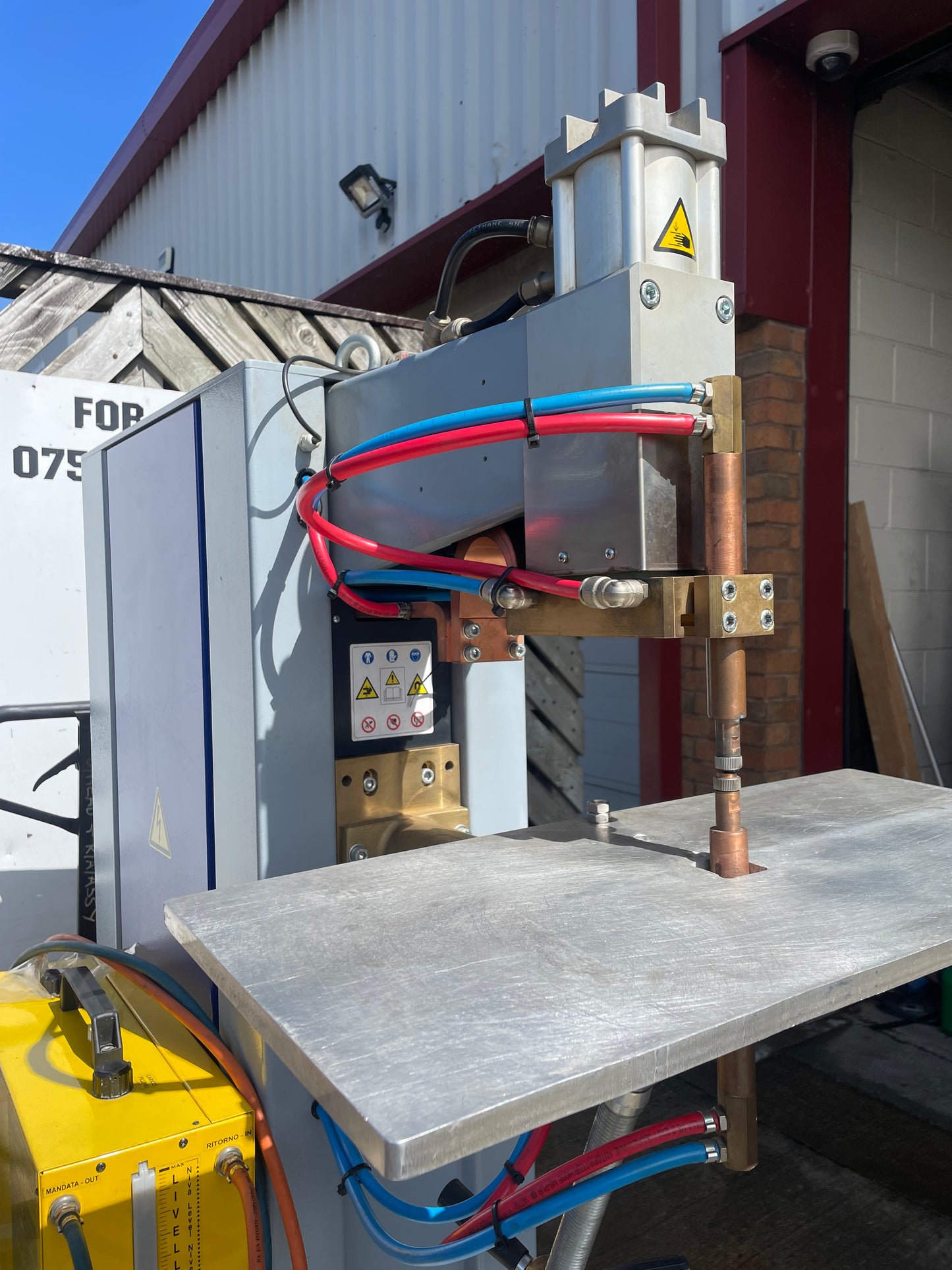 Spot welding machine PF 181 - 80 kva Resistance Spot Welder - 2017 water cooled