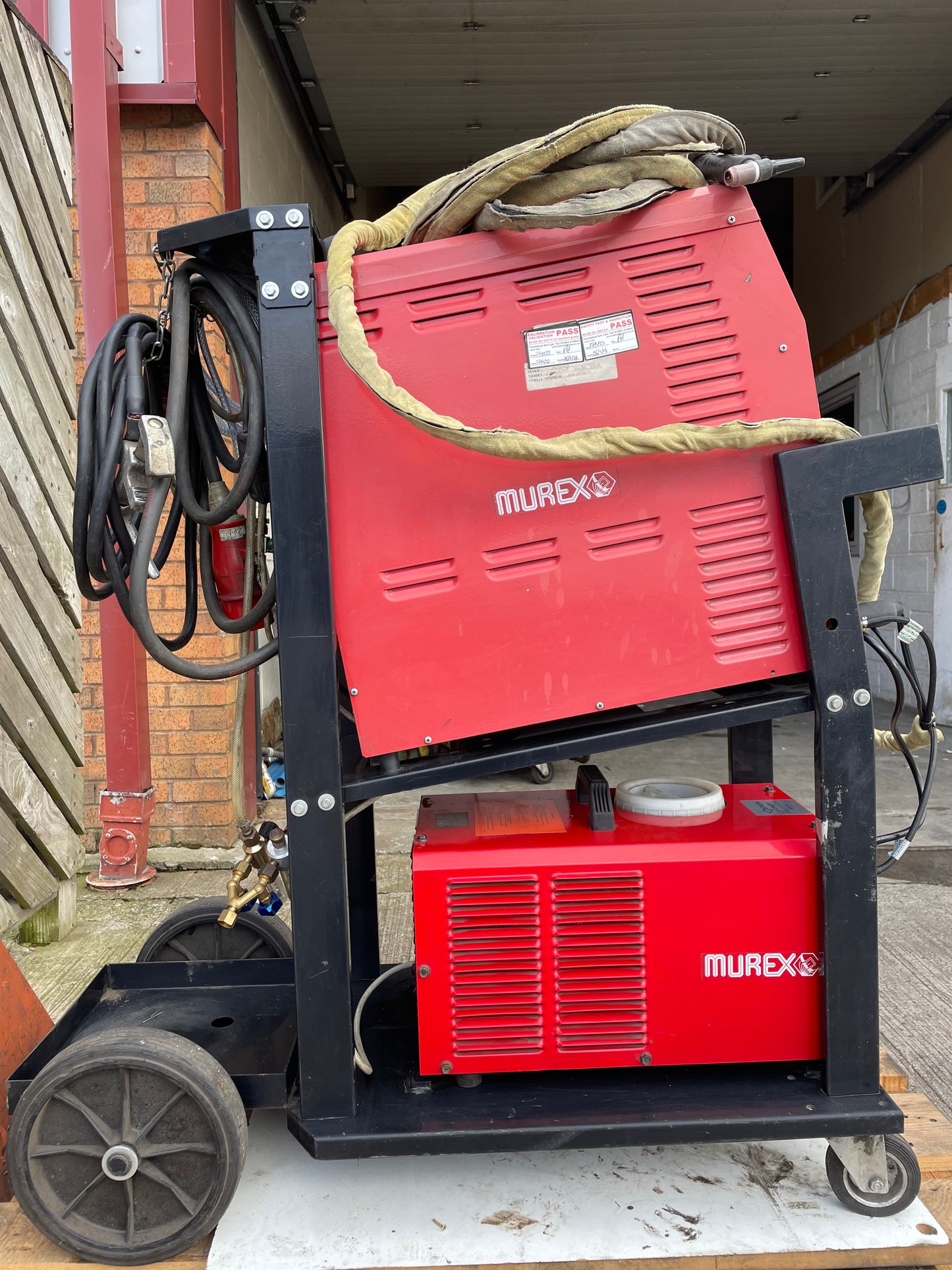 Murex Transtig 353i Tig welder Ac/Dc Water cooled Tig Torch