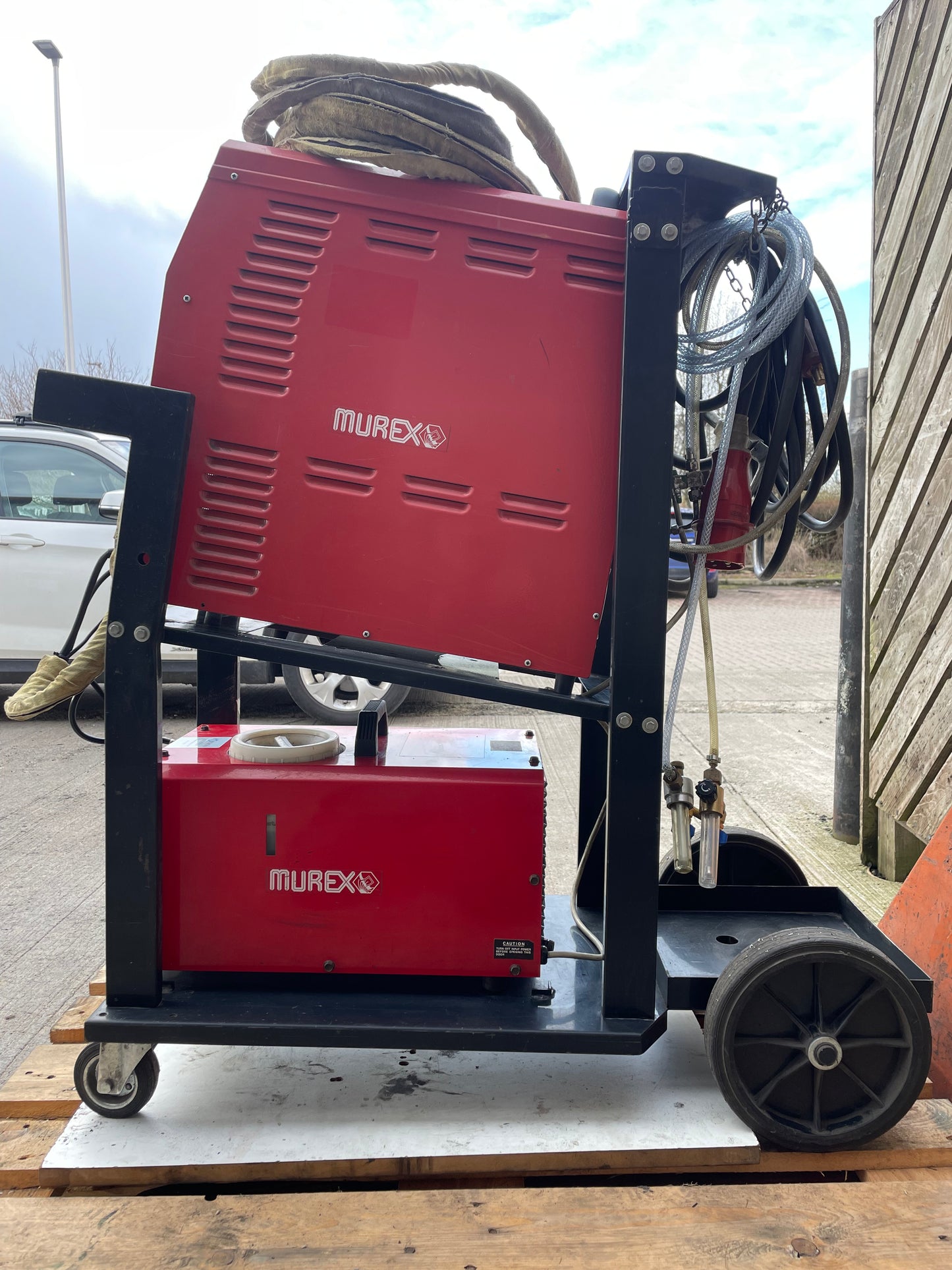 Murex Transtig 353i Tig welder Ac/Dc Water cooled Tig Torch